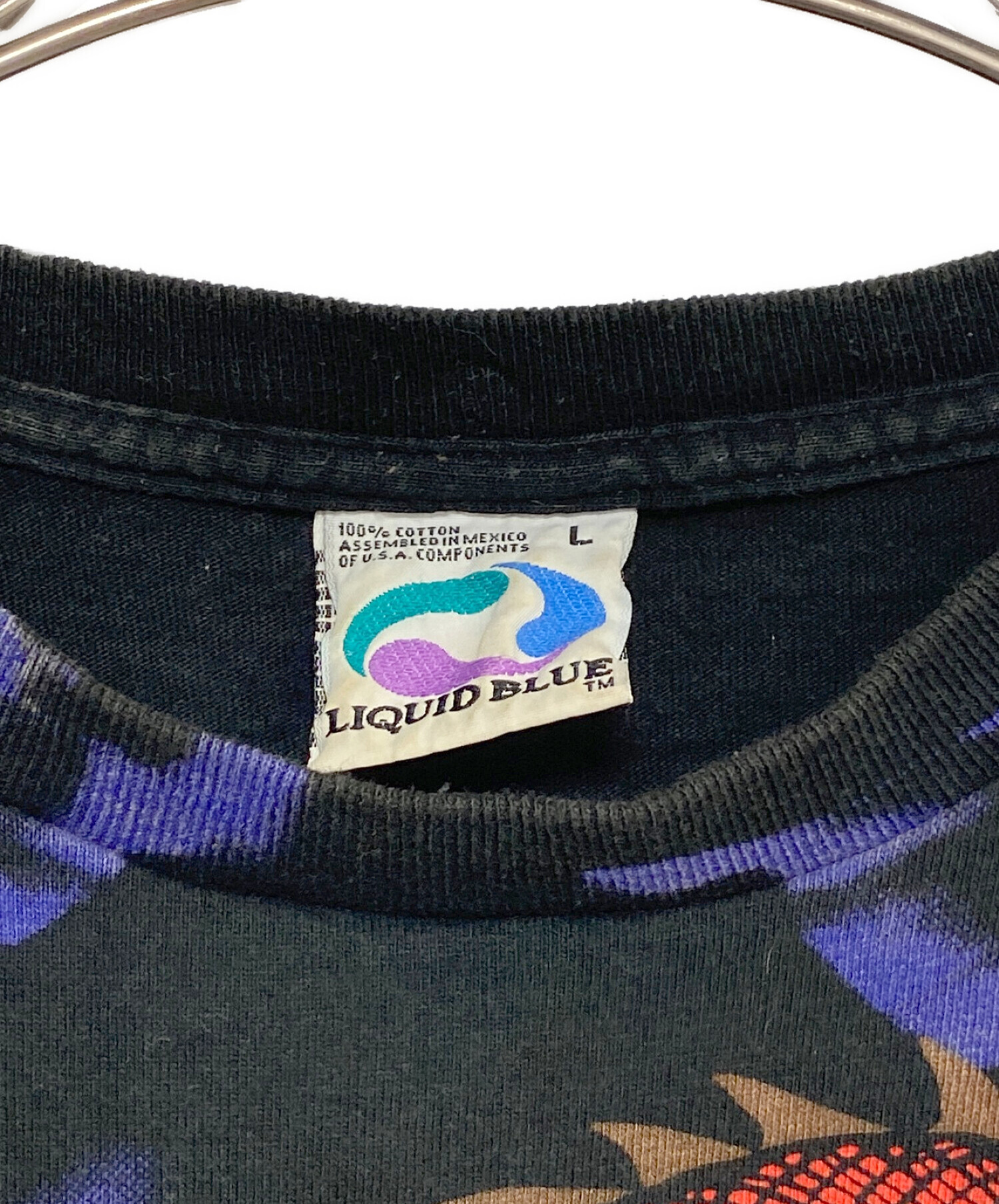 LIQUID BLUE (リキッドブルー) ドラゴンTシャツ ブラック サイズ:L