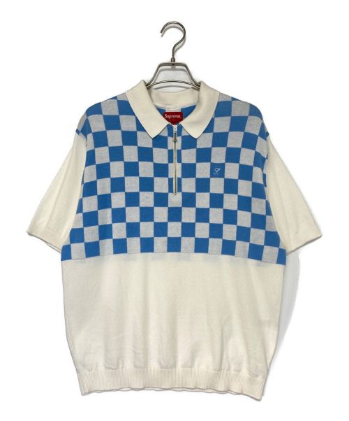 中古・古着通販】SUPREME (シュプリーム) Checkerboard Zip Polo 