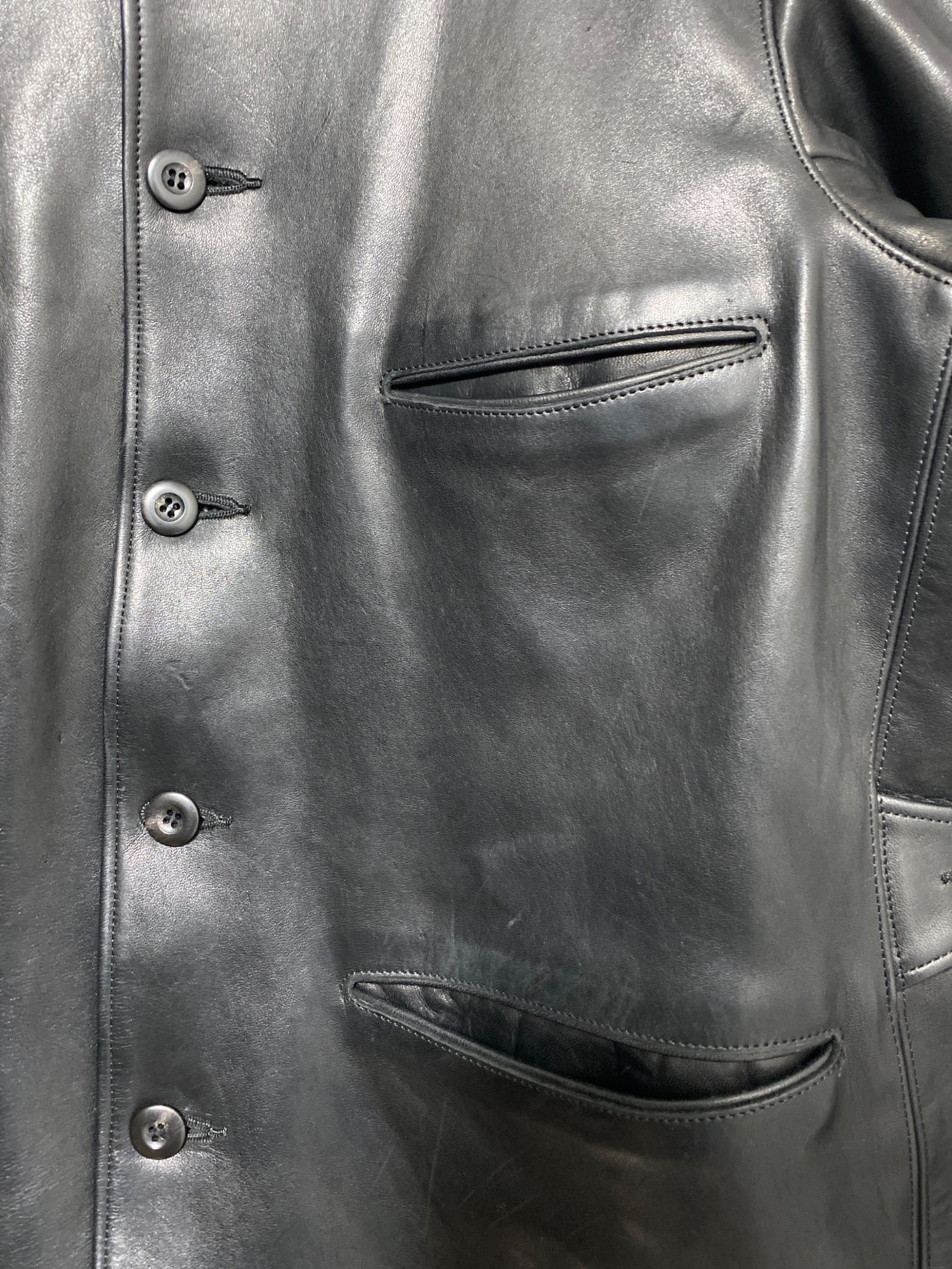 OLD JOE & Co. (オールドジョー) HORSEHIDE AUTOMOBILE COAT ブラック サイズ:不明