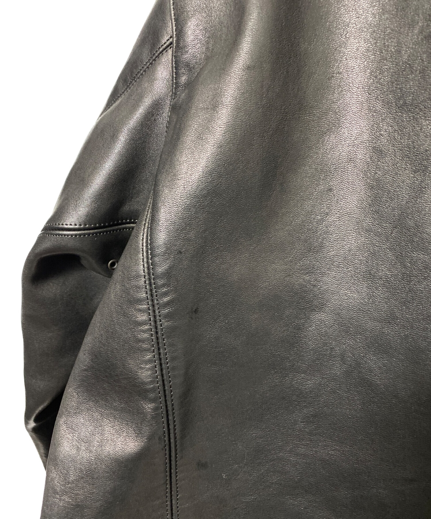 OLD JOE & Co. (オールドジョー) HORSEHIDE AUTOMOBILE COAT ブラック サイズ:不明