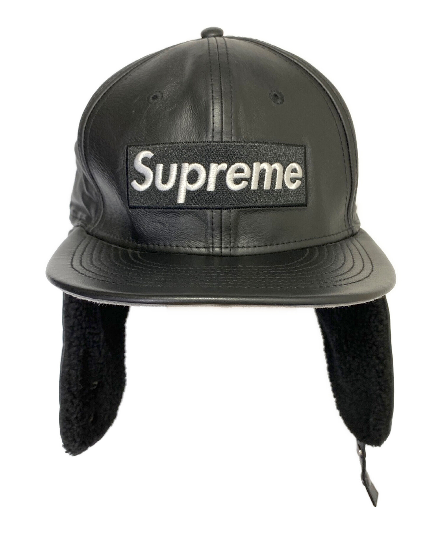 中古・古着通販】SUPREME (シュプリーム) Supreme Leather Earflap Box