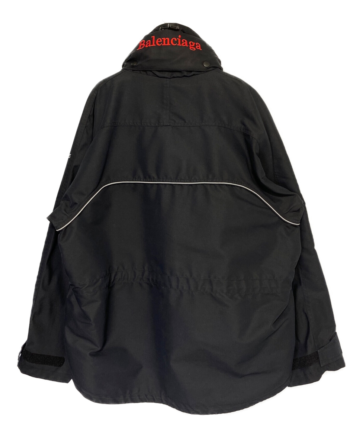 BALENCIAGA (バレンシアガ) Cシェイプジャケット ブラック サイズ:SIZE 48