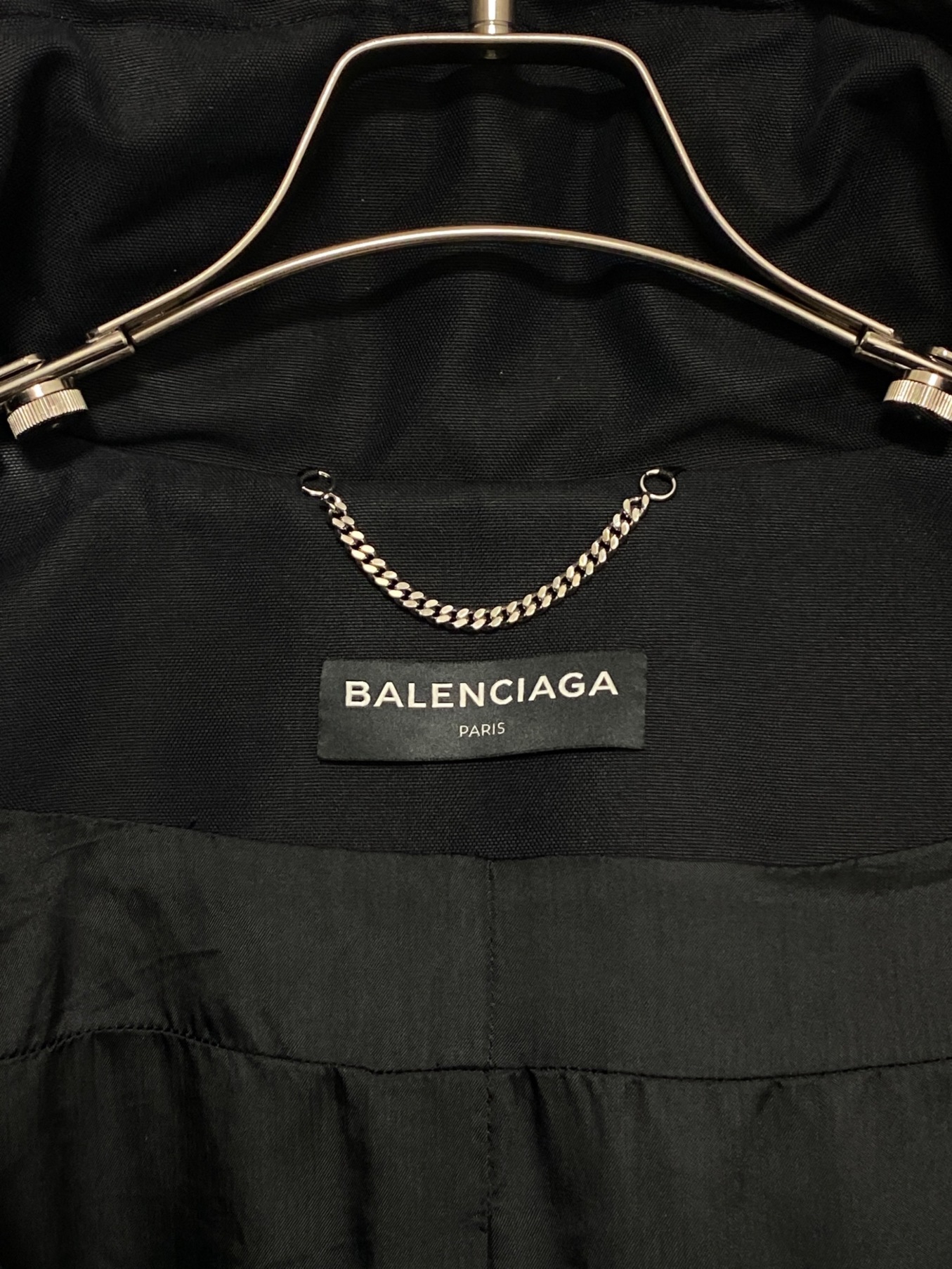 BALENCIAGA (バレンシアガ) Cシェイプジャケット ブラック サイズ:SIZE 48