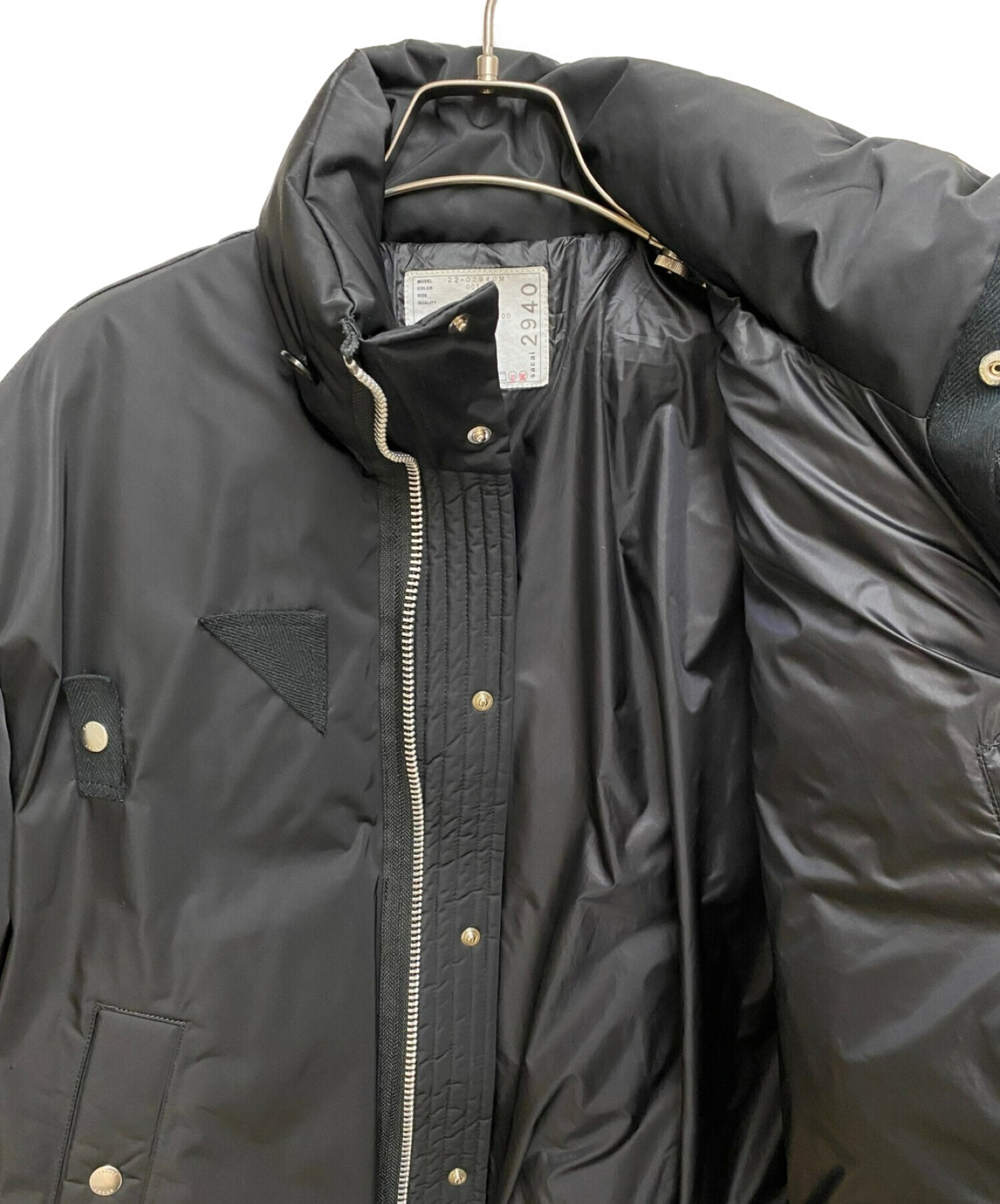 sacai (サカイ) 22AW Padded Blouson ブラック サイズ:1