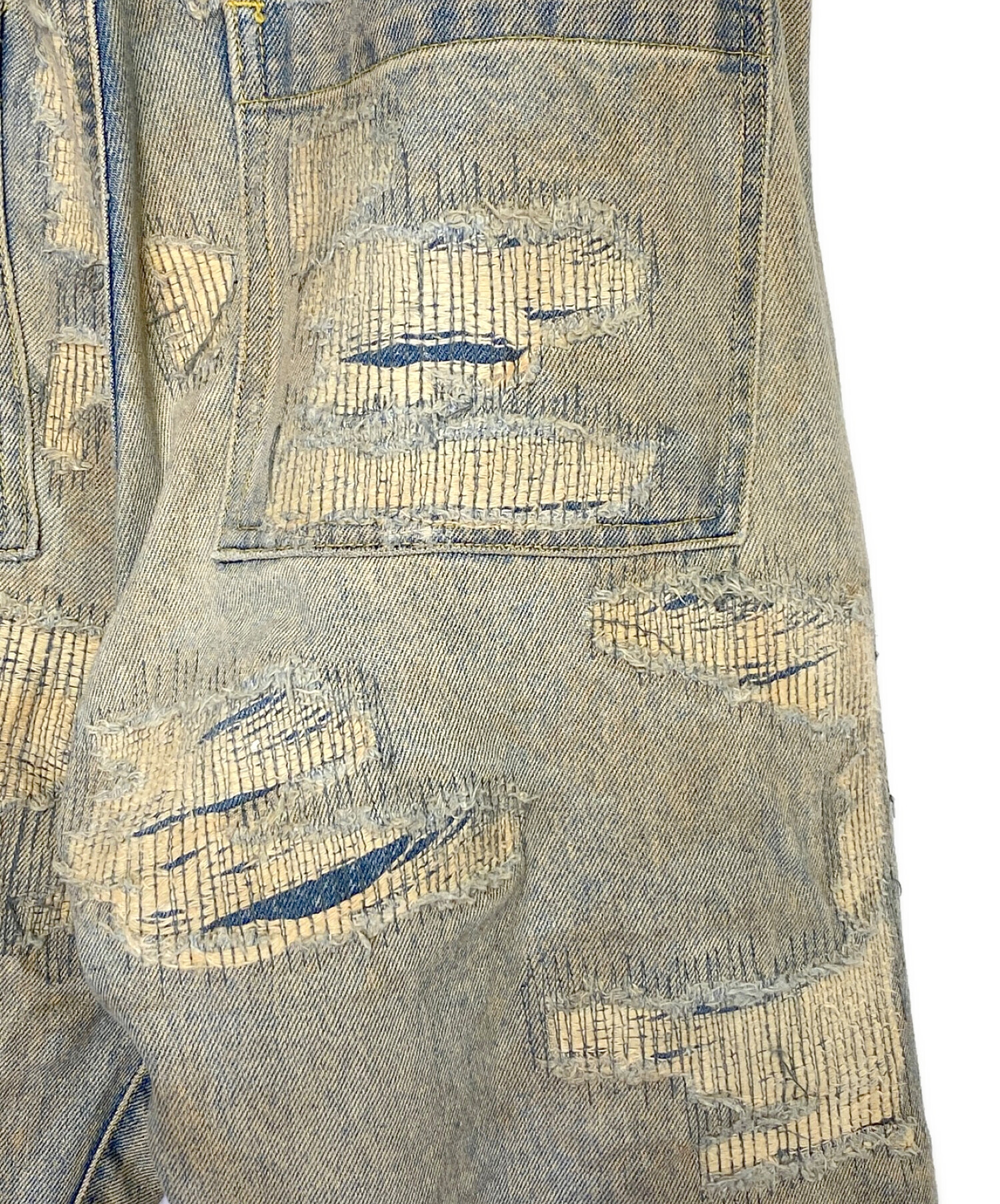 MINDSEEKER (マインドシーカー) DESTROY DENIM PANTS インディゴ サイズ:SIZE 44