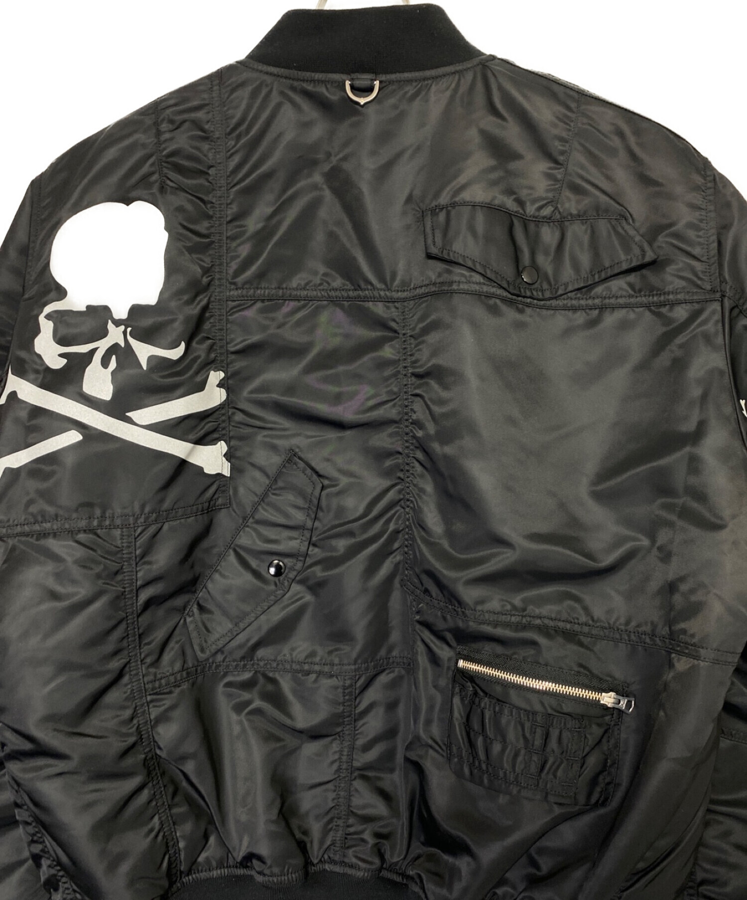 Mastermind JAPAN (マスターマインド ジャパン) MA-1 Bomber Jacket ブラック サイズ:XL