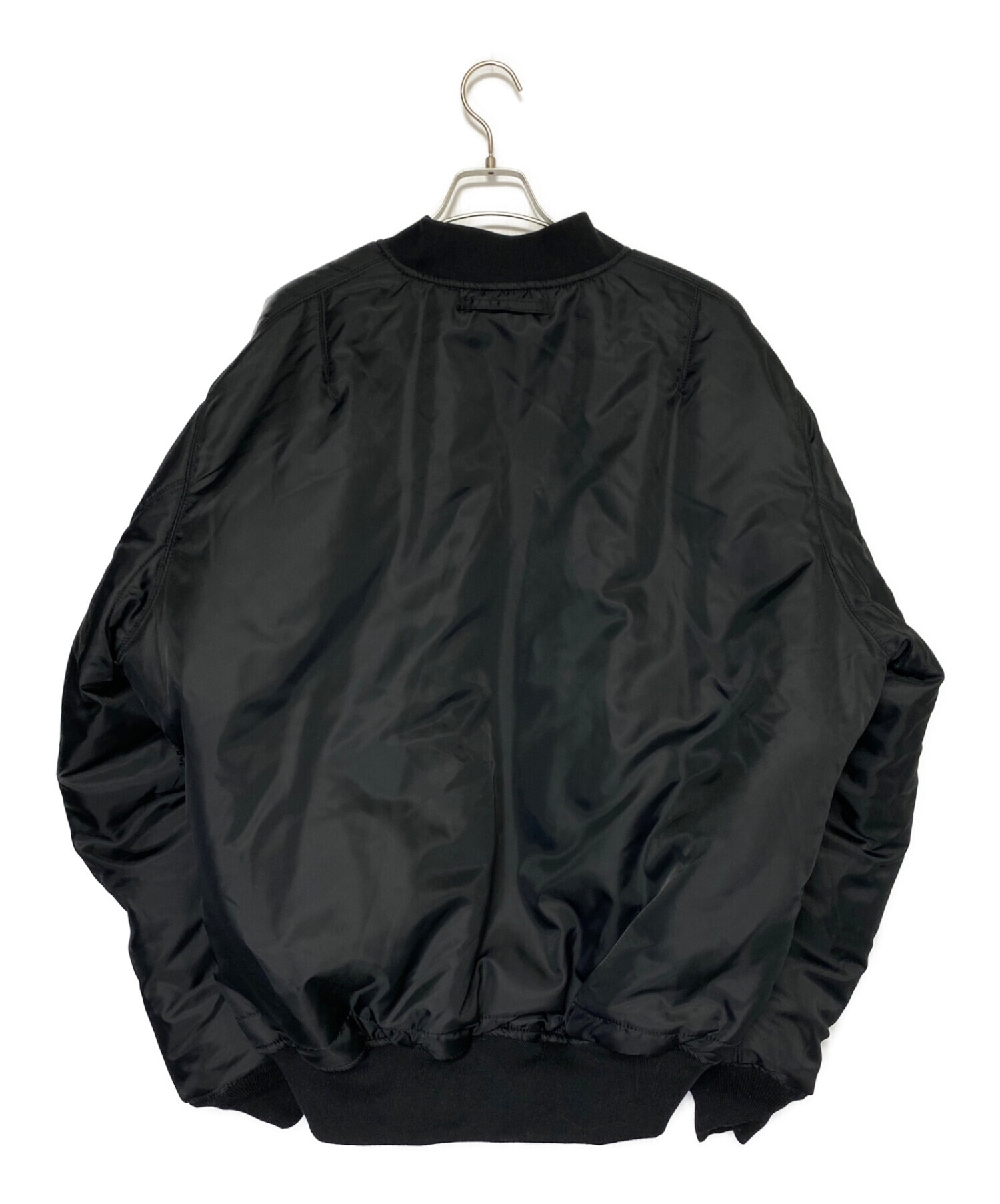 Mastermind JAPAN (マスターマインド ジャパン) MA-1 Bomber Jacket ブラック サイズ:XL