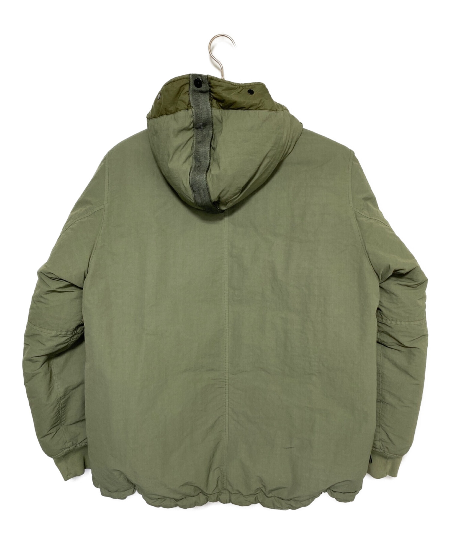 STONE ISLAND (ストーンアイランド) NASLAN DOWN JACKET グリーン サイズ:M