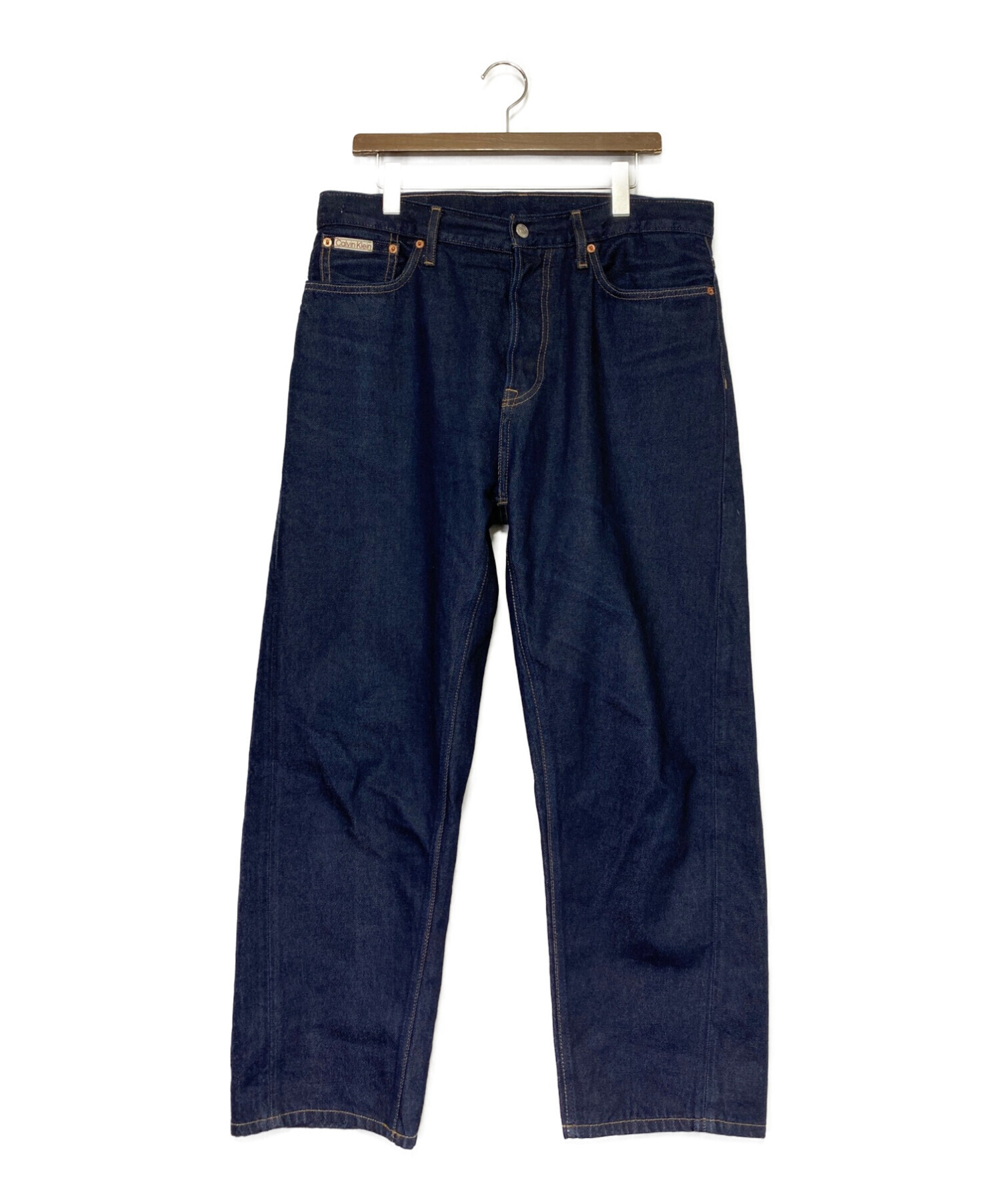 Calvin Klein (カルバンクライン) Twisted Seam Jeans インディゴ サイズ:W32