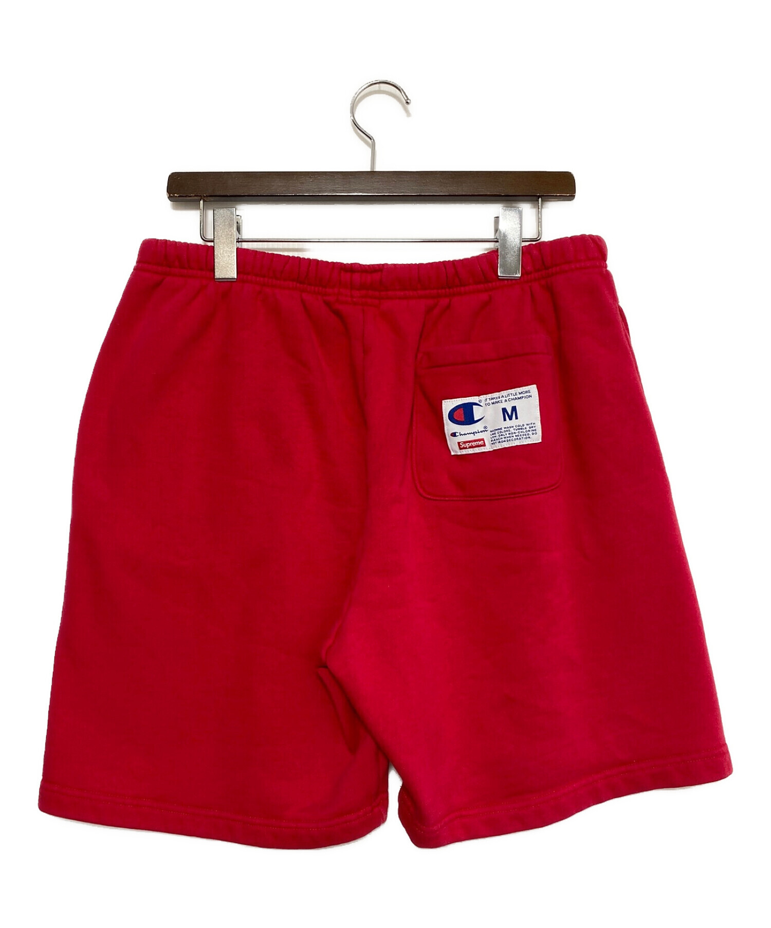 Supreme (シュプリーム) Champion (チャンピオン) Outline Sweatshort レッド サイズ:M