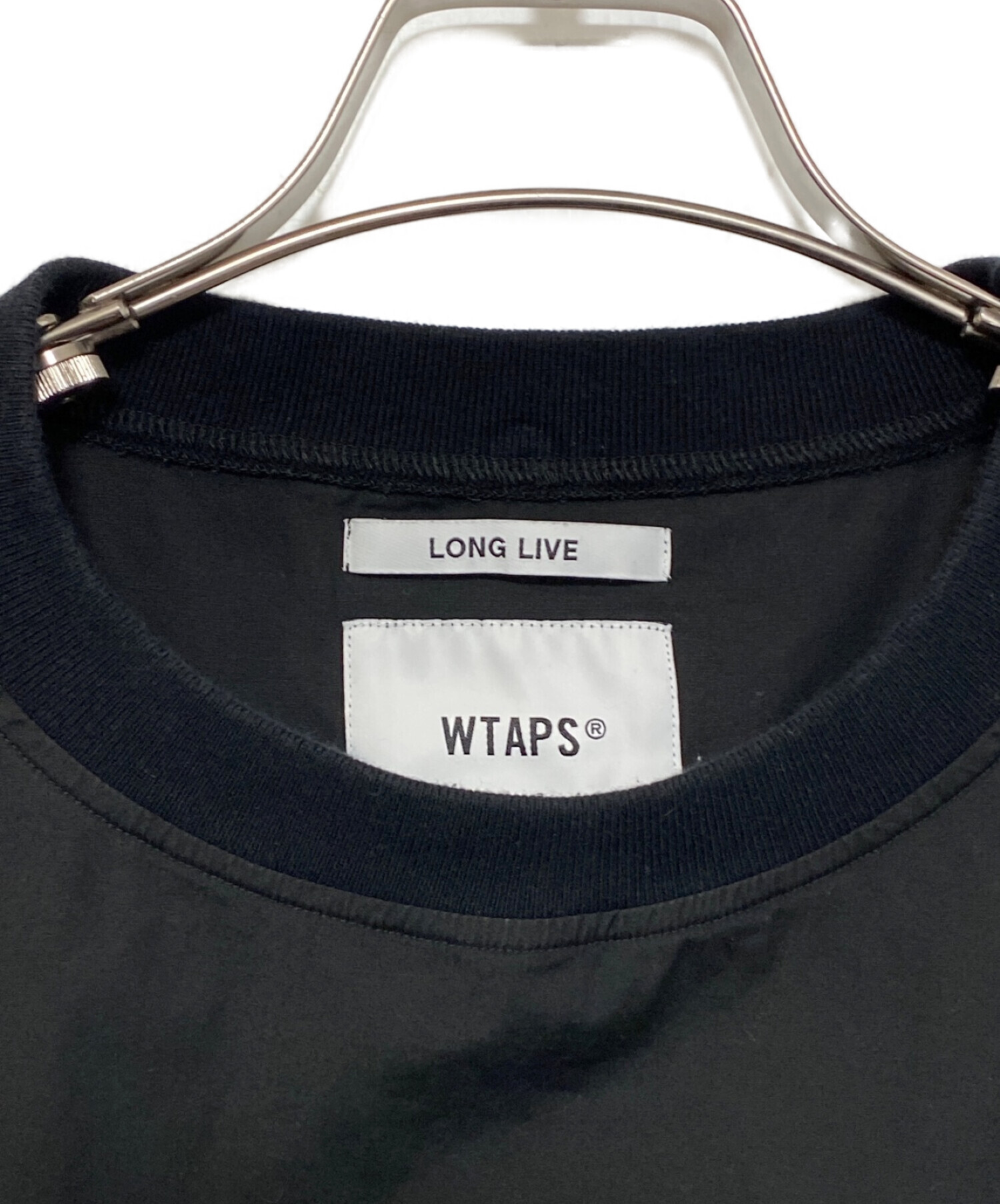 WTAPS ダブルタップス 20SS SMOCK SS EX40-COLLECTION プルオーバー 半袖Tシャツ ブラック 201GWDT-SHM02