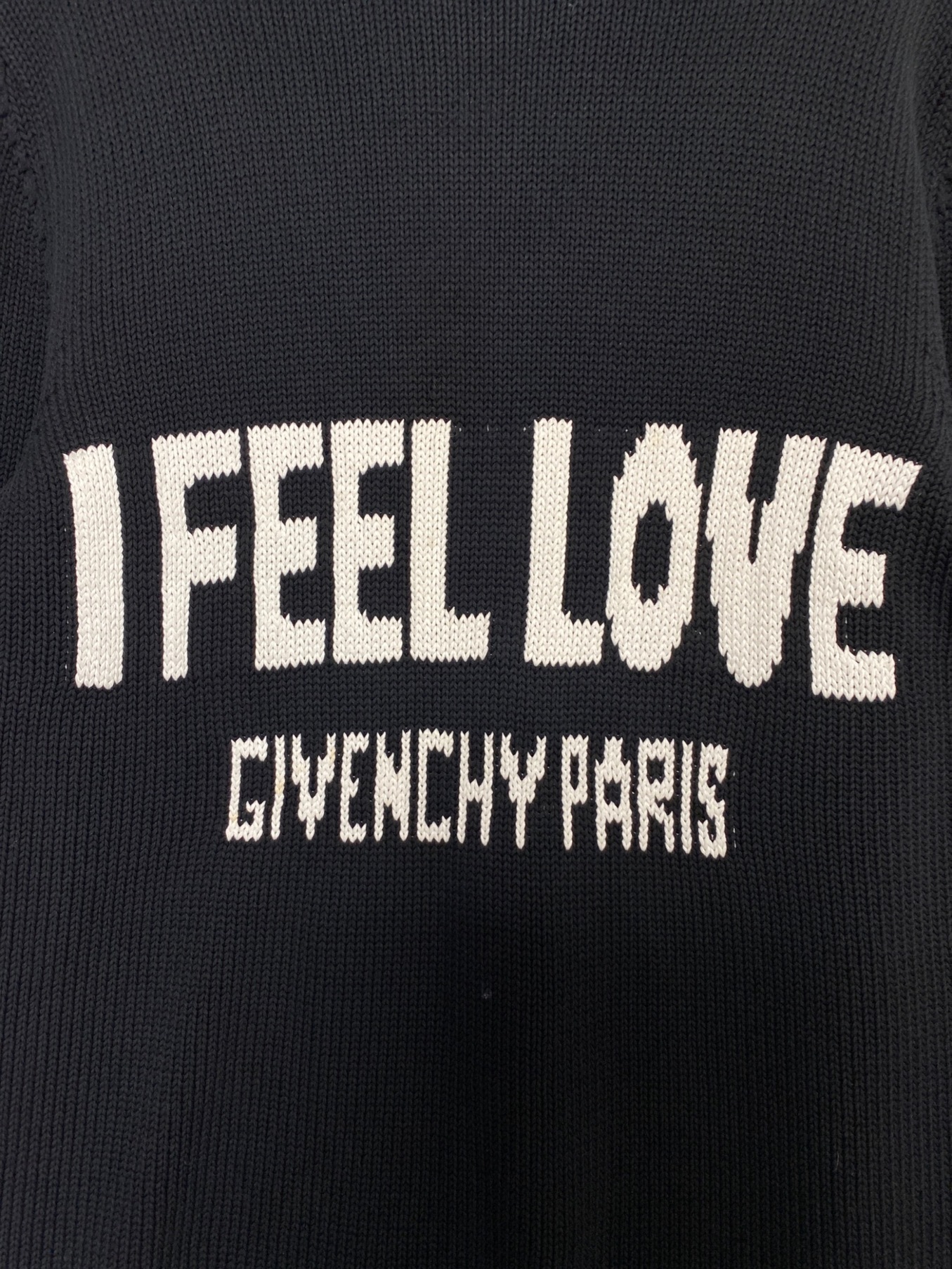 GIVENCHY (ジバンシィ) I Feel Love Sweater ブラック サイズ:S