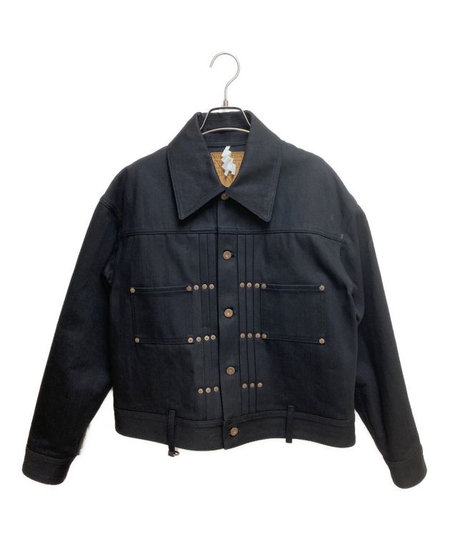 中古・古着通販】SOSHIOTSUKI (ソウシ オオツキ) The BDH Denim Jacket ブラック サイズ:44｜ブランド・古着通販  トレファク公式【TREFAC FASHION】スマホサイト