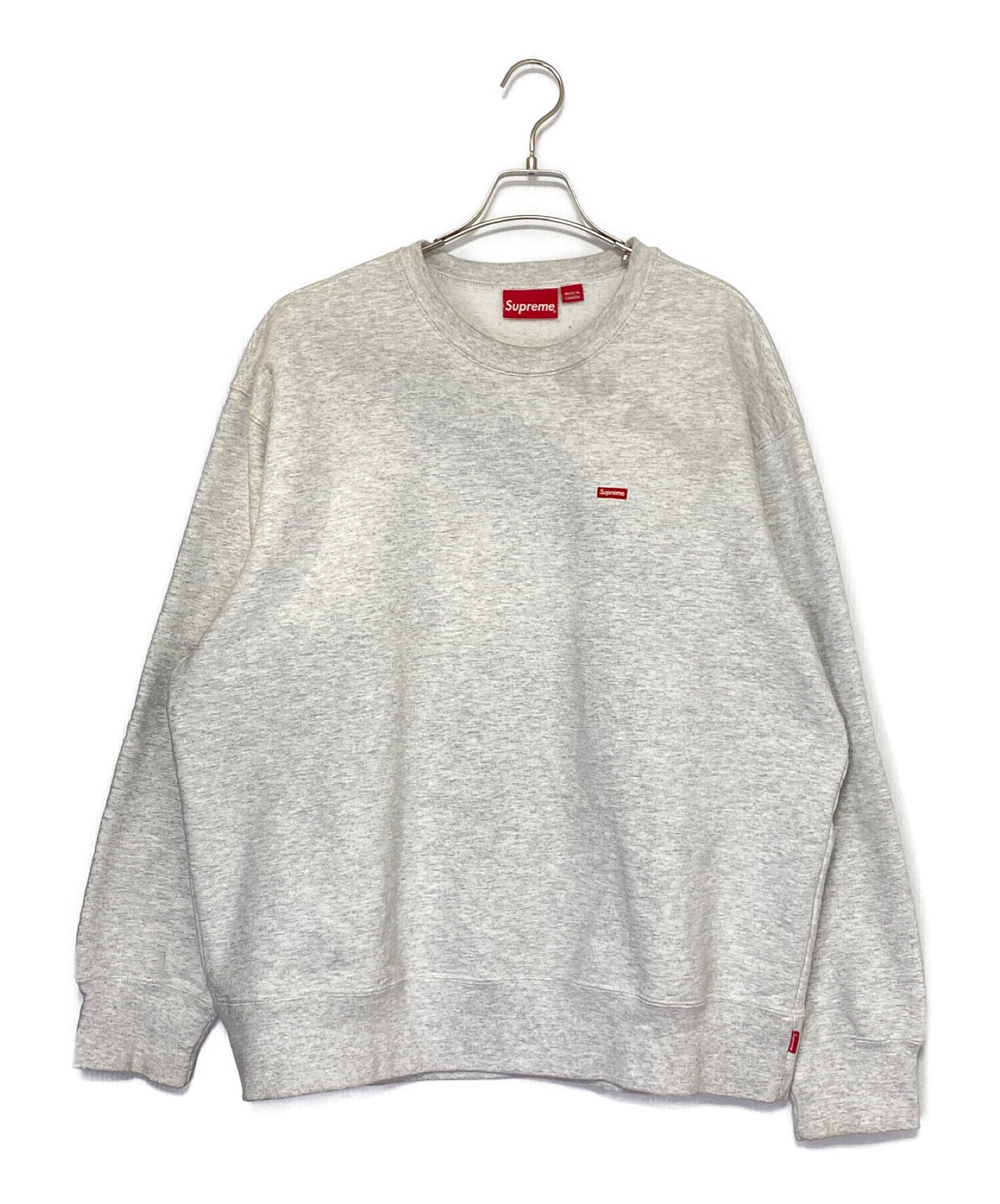 中古・古着通販】SUPREME (シュプリーム) small box crewneck ライト