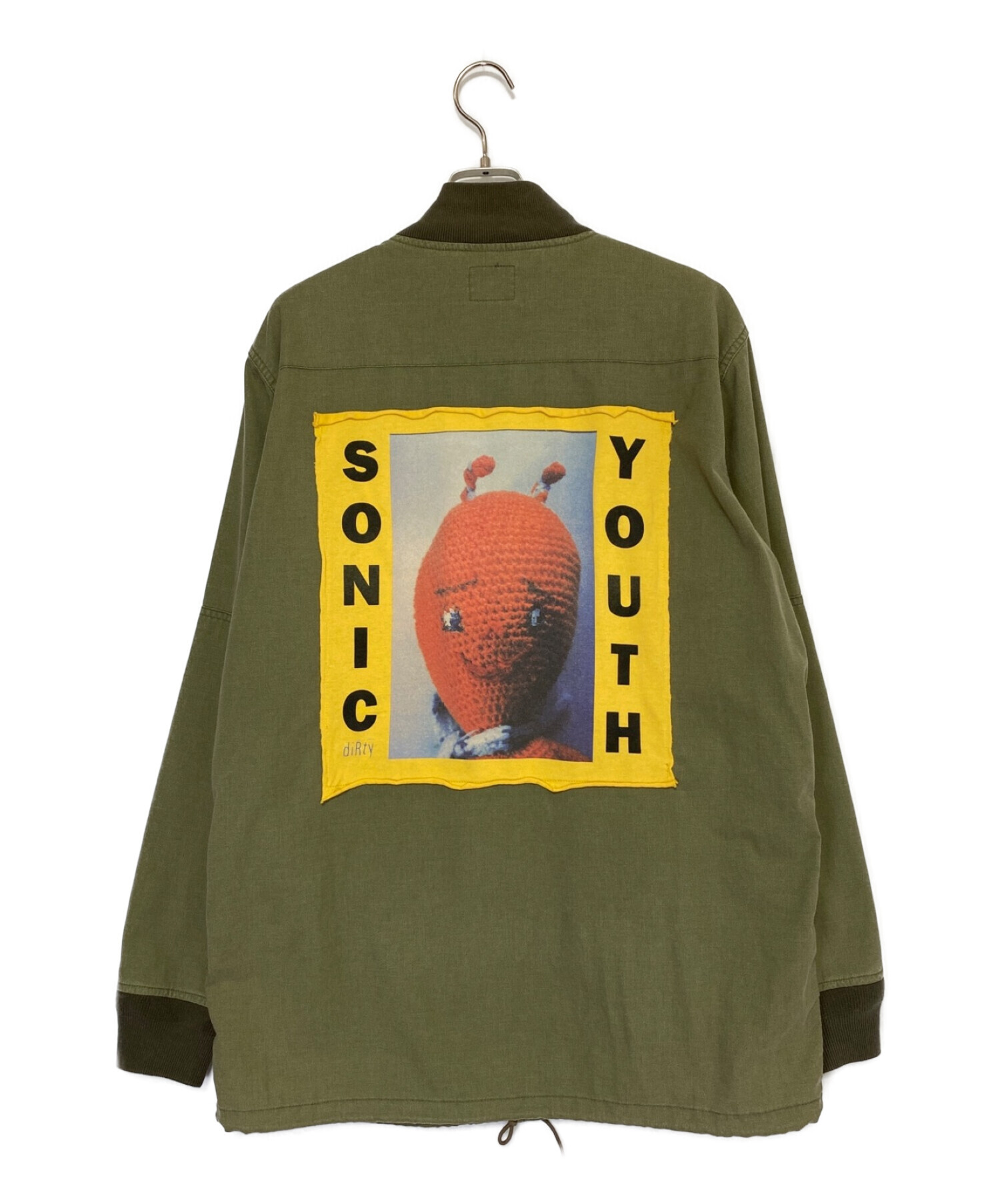 Hysteric Glamour (ヒステリックグラマー) SONIC YOUTH リメイク パッチ フィールド ジャケット サイズ:L