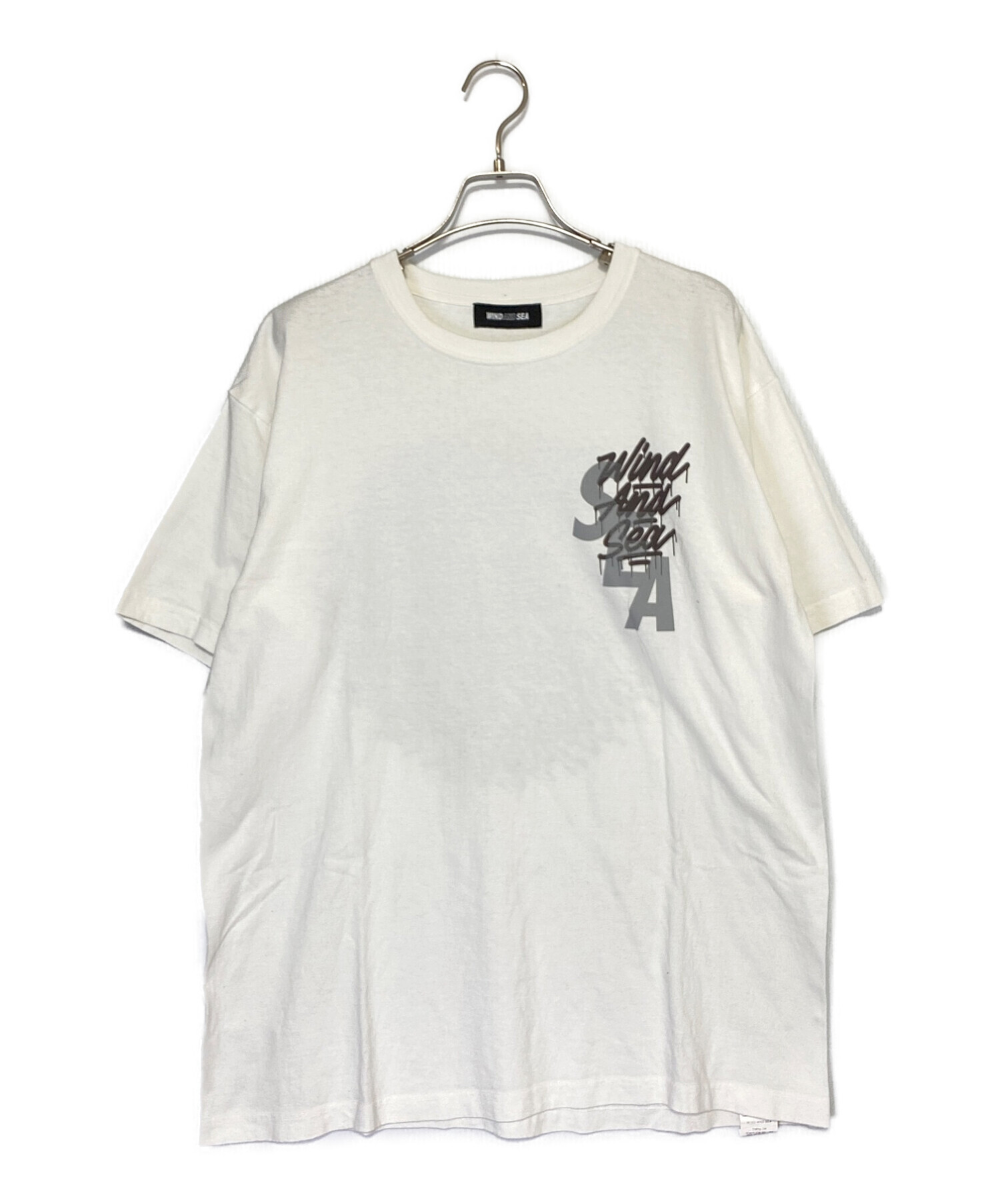 WIND AND SEA (ウィンダンシー) イッツアリビング Tシャツ ホワイト サイズ:XL