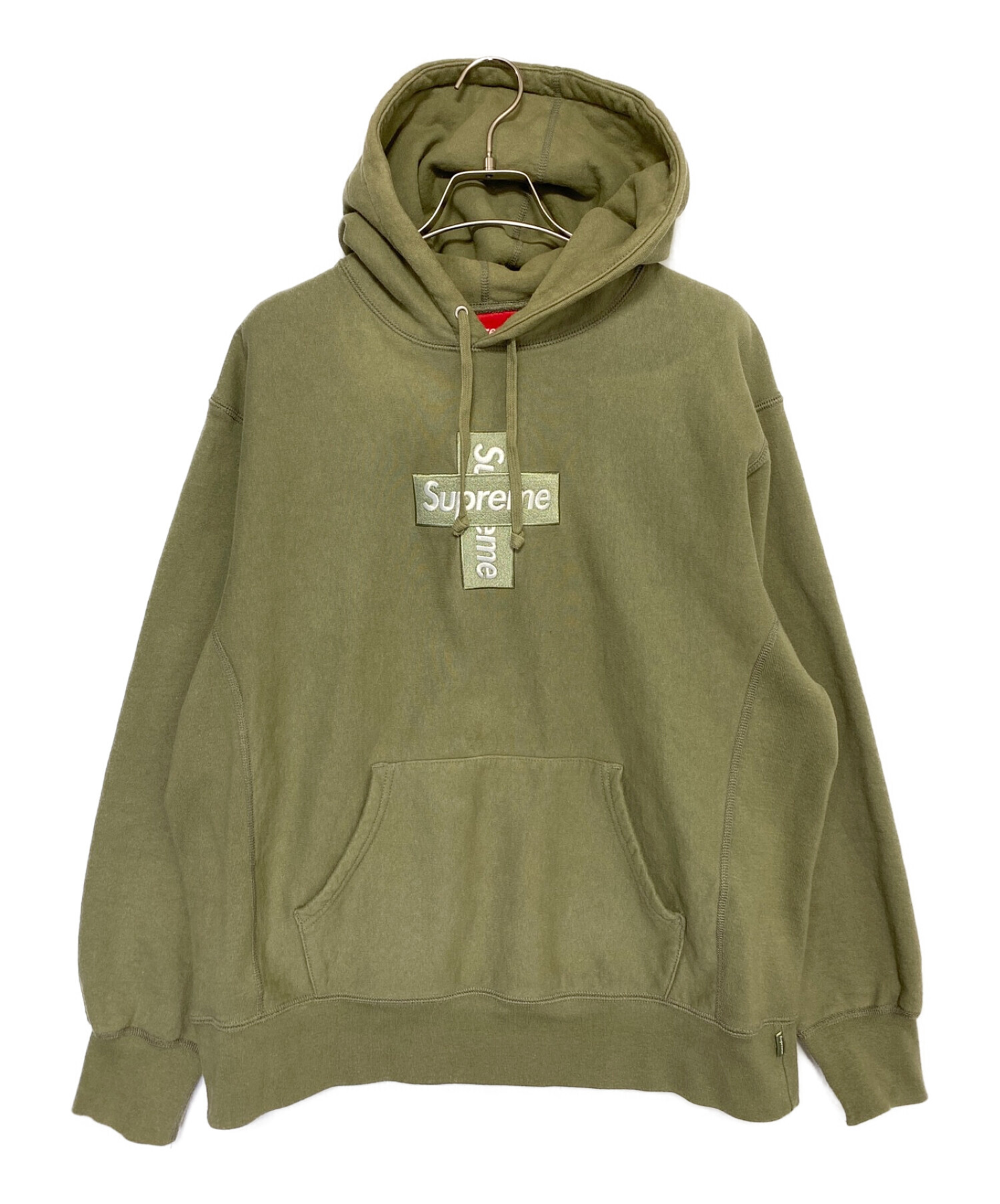 中古・古着通販】SUPREME (シュプリーム) Cross Box Logo Hooded