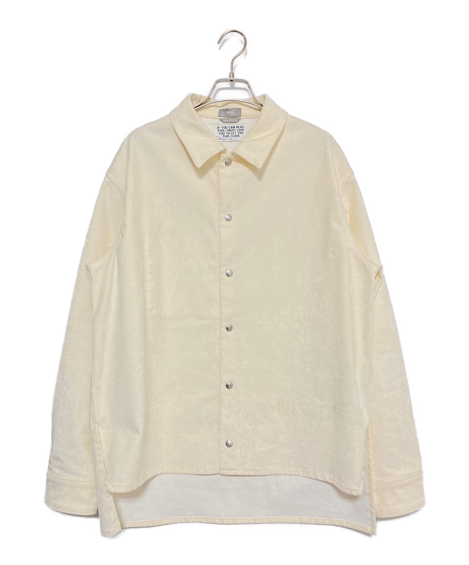 Dior (ディオール) cactus jack (カクタスジャック) Overshirt ホワイト サイズ:50