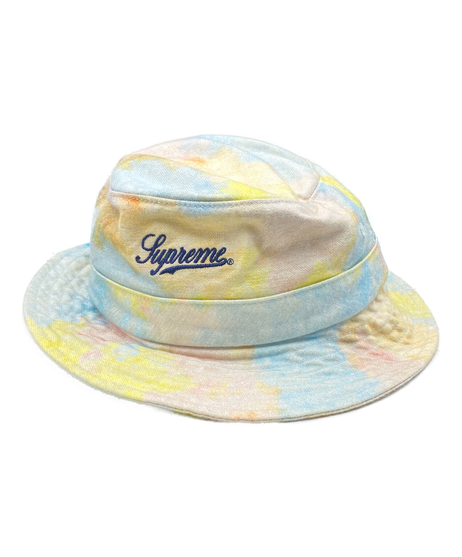 SUPREME (シュプリーム) Multicolor Denim Crusher Hat Multicolor マルチカラー サイズ:SM