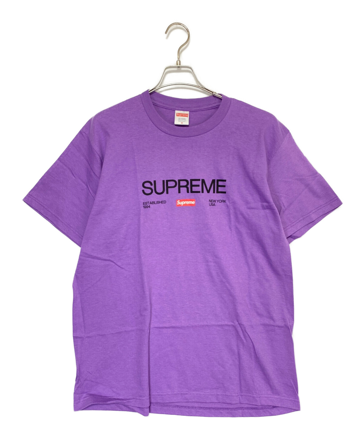 中古・古着通販】SUPREME (シュプリーム) Est. 1994 Tee パープル ...