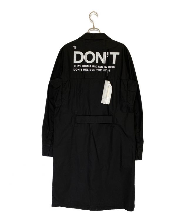 中古・古着通販】11 BY BORIS BIDJAN SABERI (イレブン バイ・ボリスビジャンサベリ) コート ブラック  サイズ:S｜ブランド・古着通販 トレファク公式【TREFAC FASHION】スマホサイト