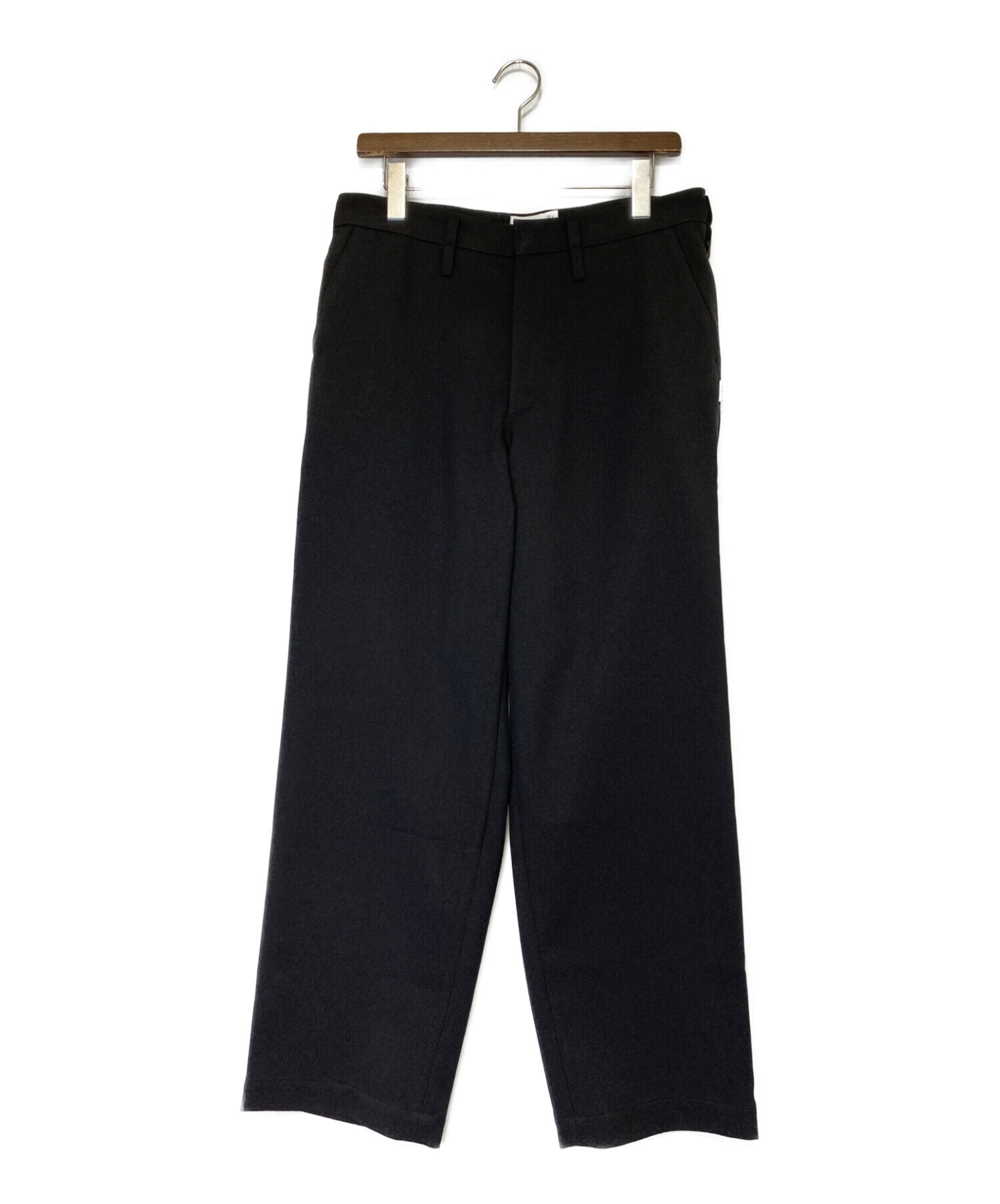 WTAPS (ダブルタップス) CREASE DL / TROUSERS / POLY. TWILL ブラック サイズ:X 02