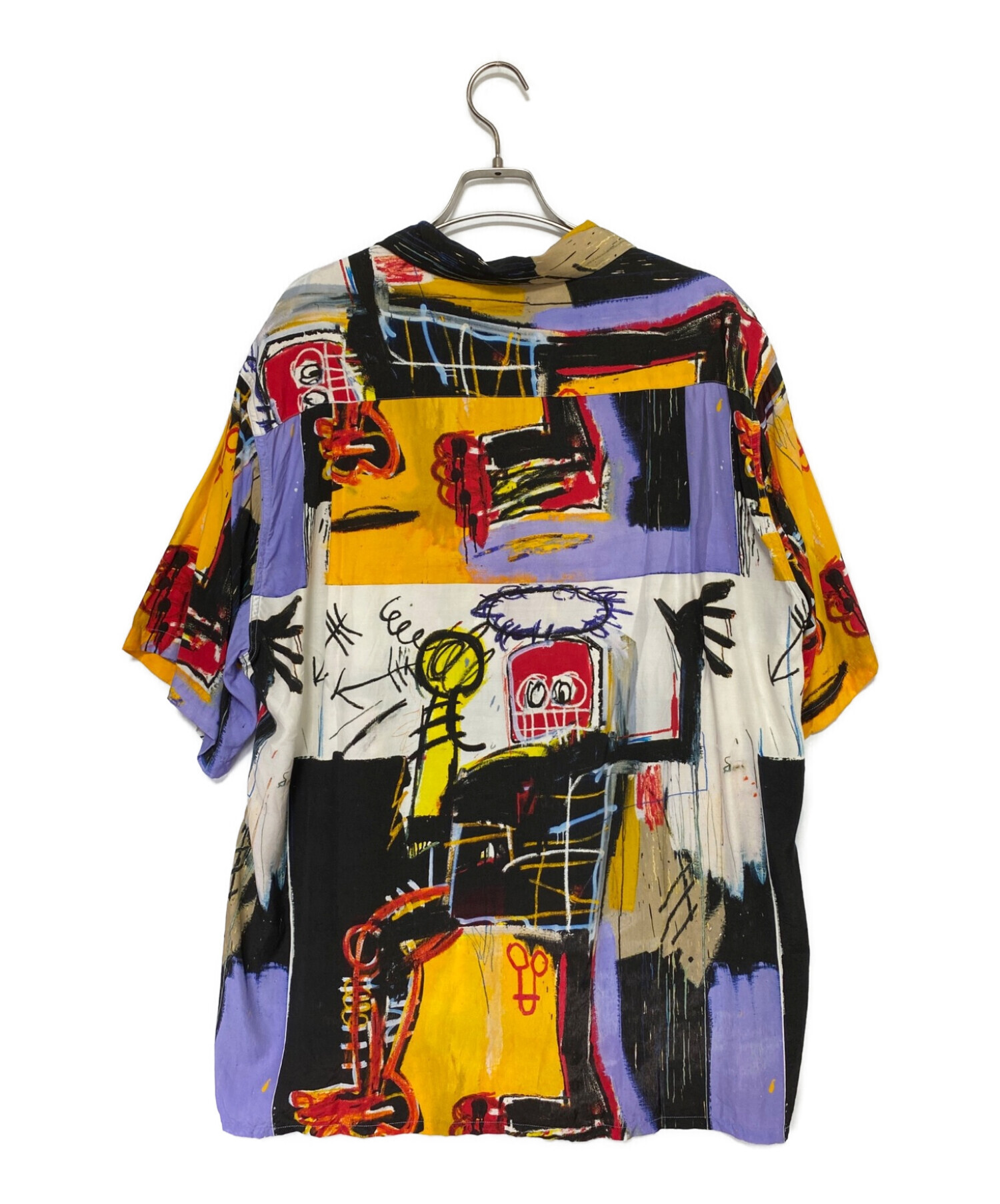 WACKO MARIA (ワコマリア) Jean Michel Basquiat (ジャン ミシェル バスキア) JEAN MICHEL  BASQUIAT / S/S HAWAIIAN SHIRT マルチカラー サイズ:XL
