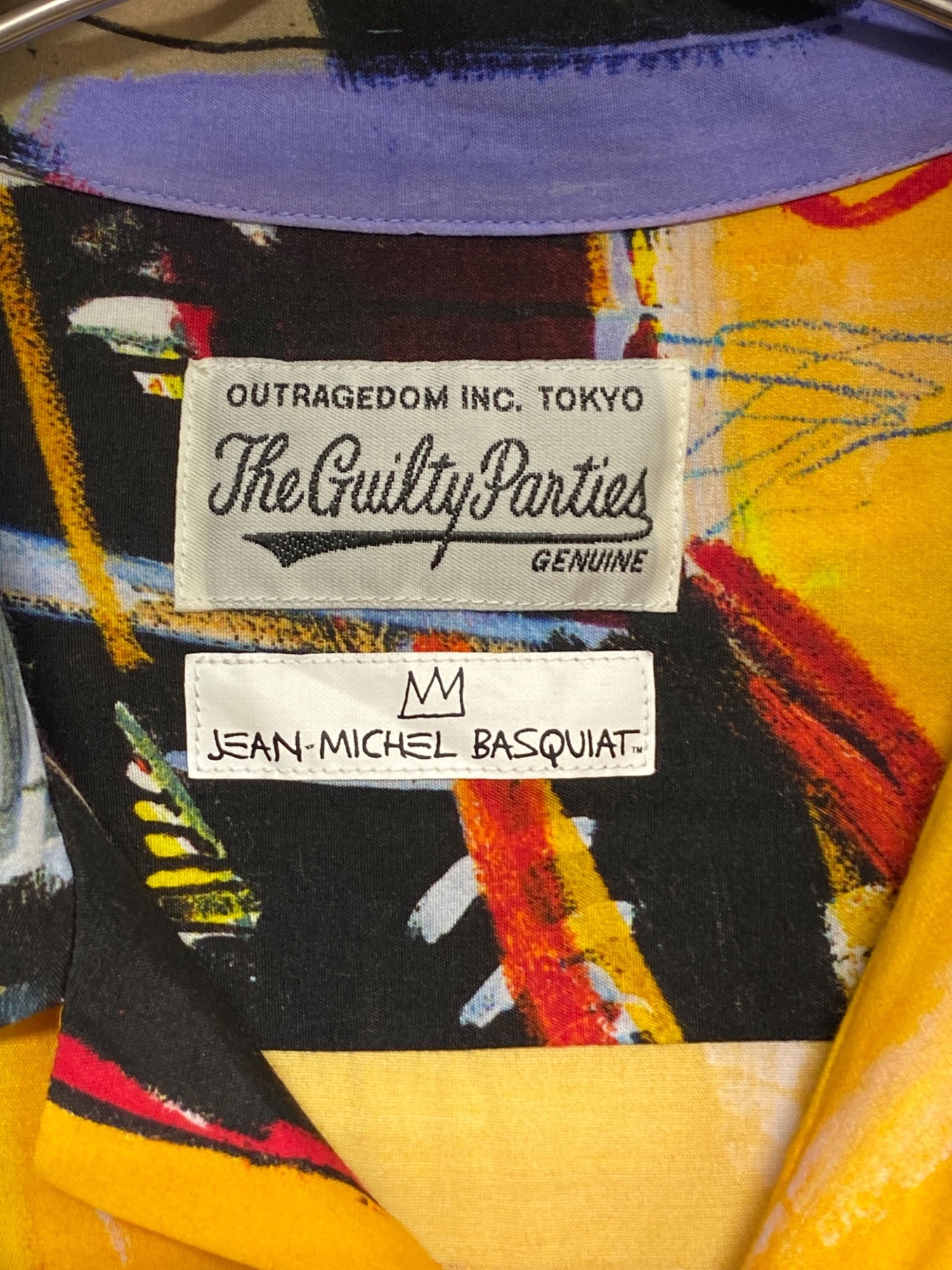 WACKO MARIA (ワコマリア) Jean Michel Basquiat (ジャン ミシェル バスキア) JEAN MICHEL  BASQUIAT / S/S HAWAIIAN SHIRT マルチカラー サイズ:XL