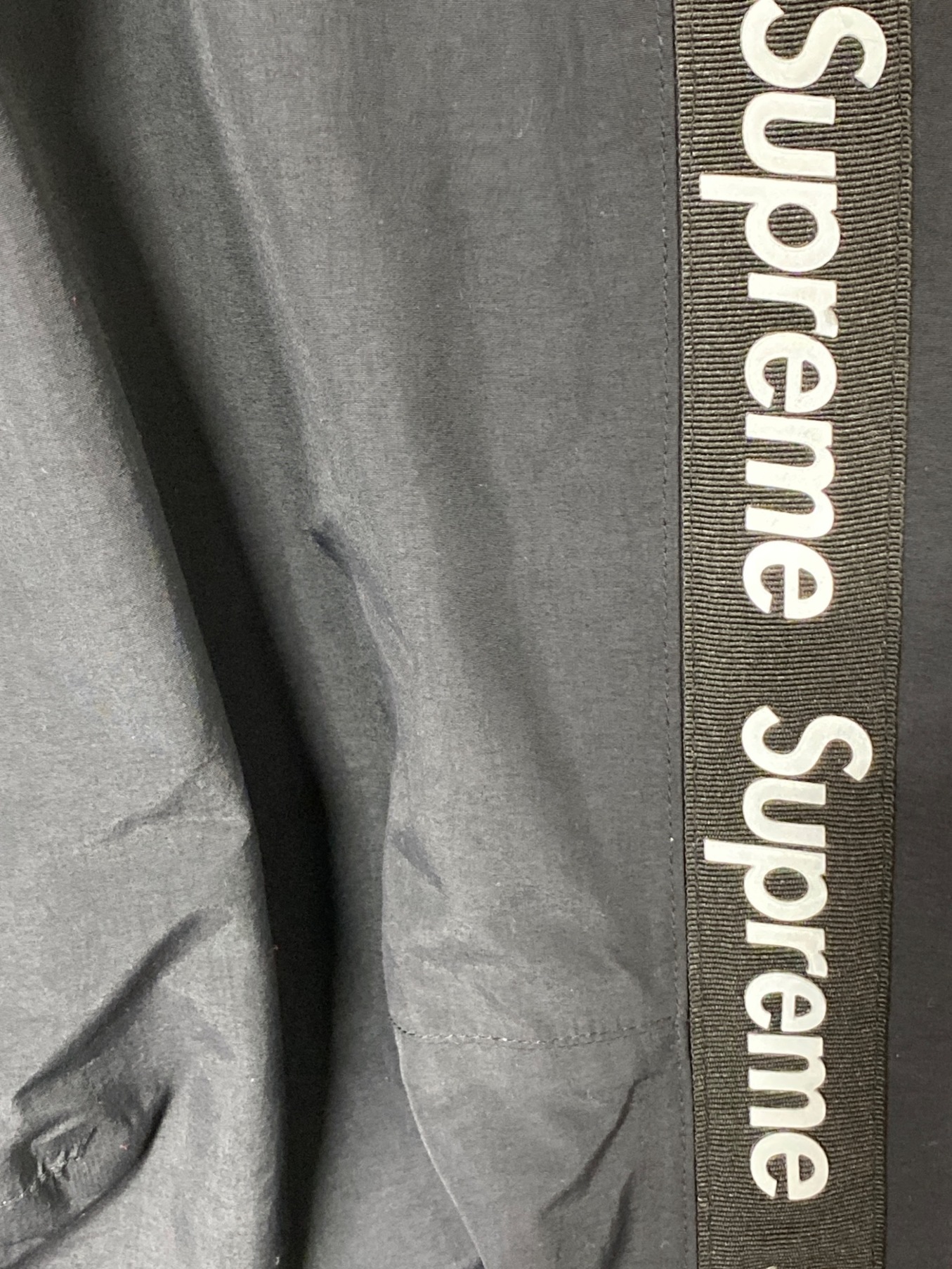 SUPREME (シュプリーム) Taped Seam Pant ブラック サイズ:S