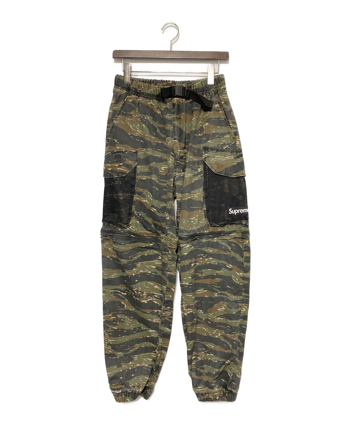 中古・古着通販】SUPREME (シュプリーム) Mesh Pocket Belted Cargo