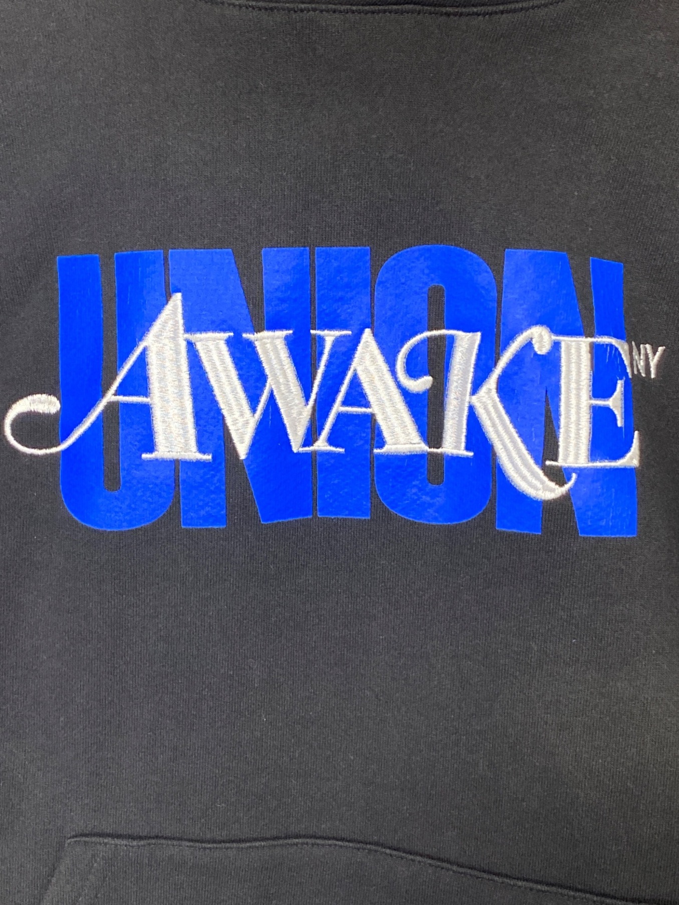 中古・古着通販】AWAKE (アウェイク) UNION (ユニオン) Logo Hoodie