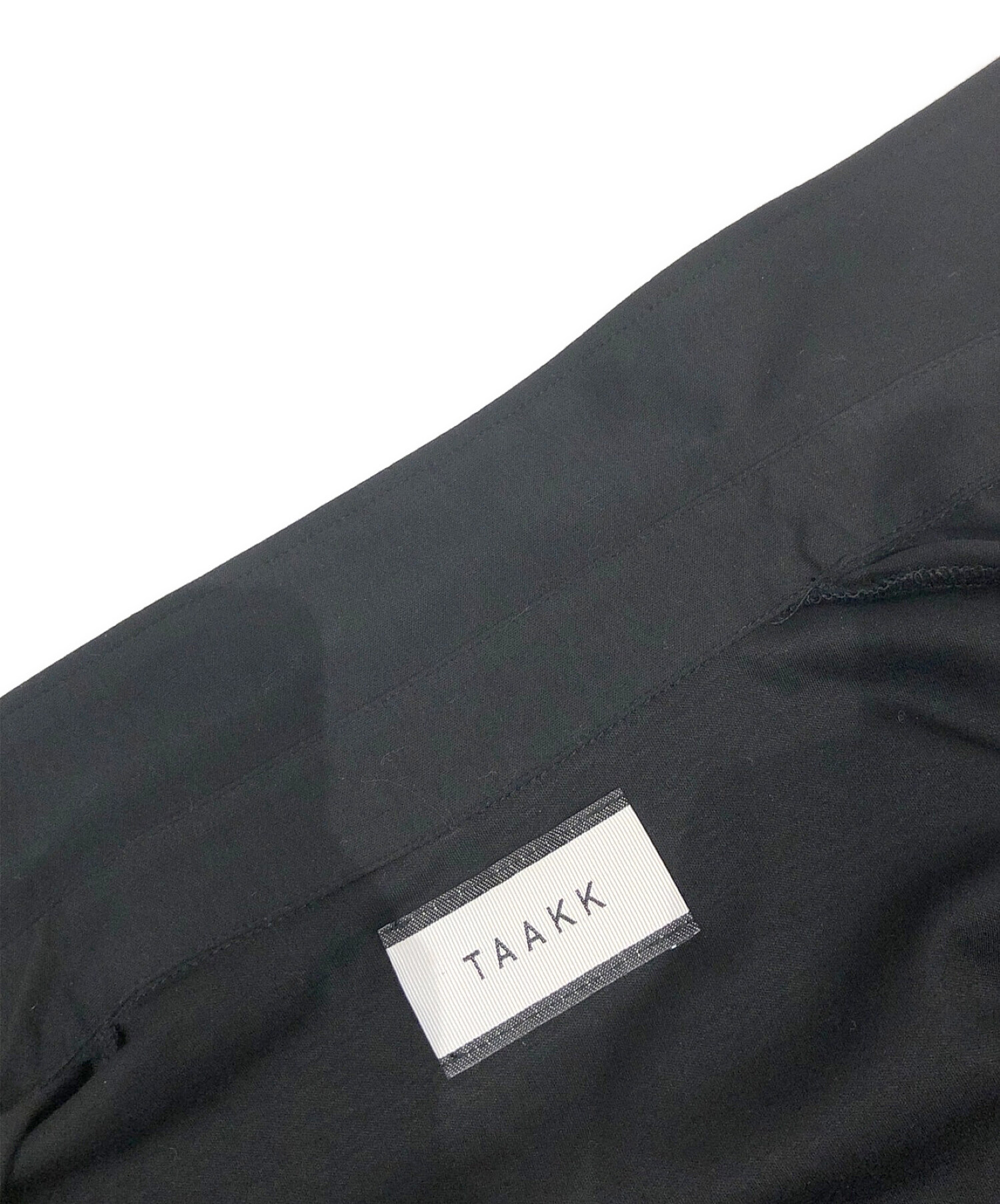 中古・古着通販】TAAKK (ターク) POLO ZIP TEE ブラック サイズ:2