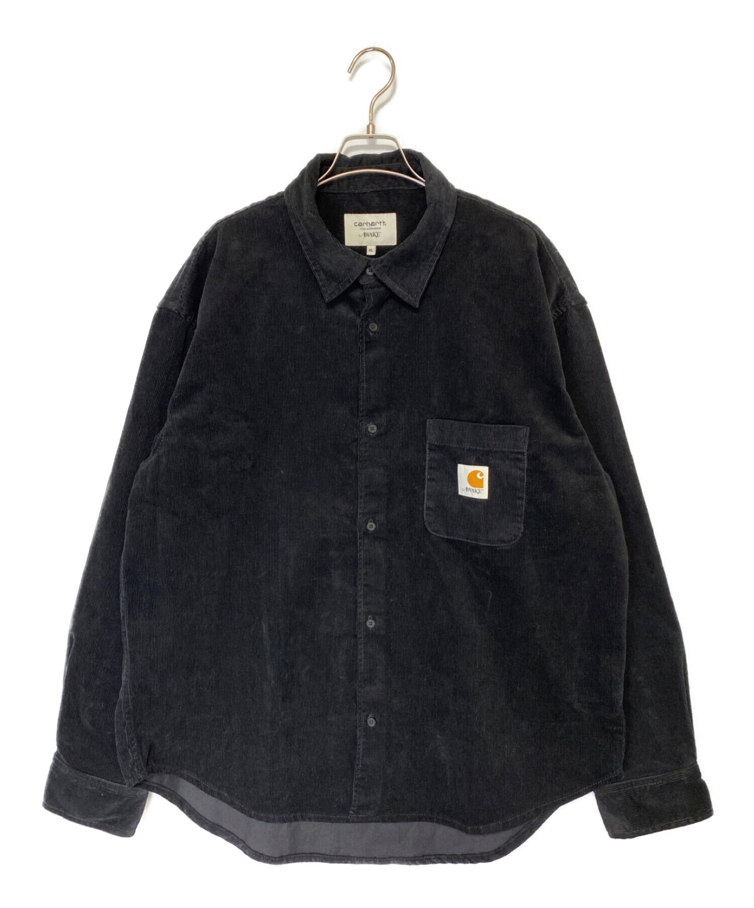 CarHartt (カーハート) AWAKE NY (アウェイク ニューヨーク) NY Shirt ブラック サイズ:XL