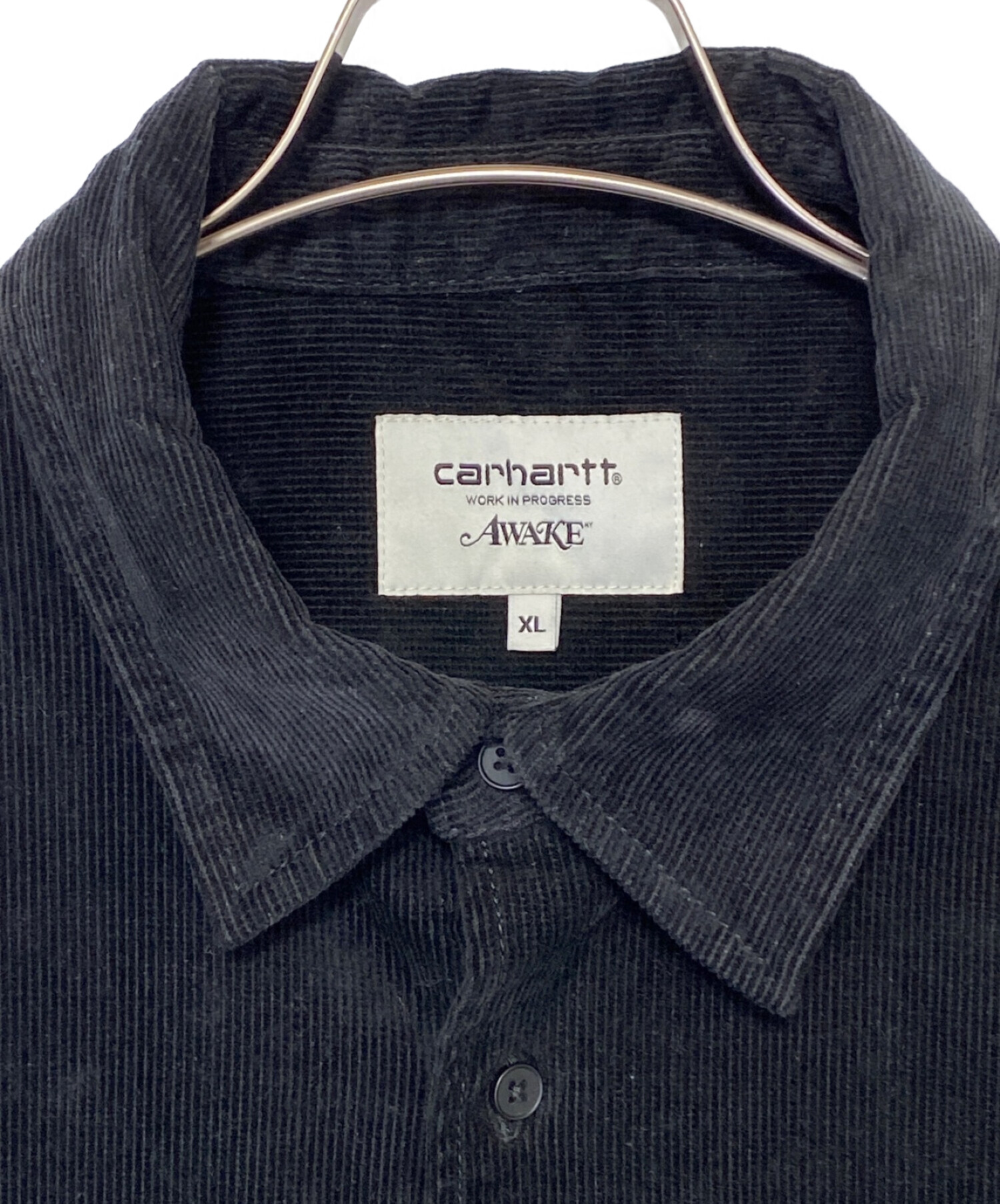 CarHartt (カーハート) AWAKE NY (アウェイク ニューヨーク) NY Shirt ブラック サイズ:XL