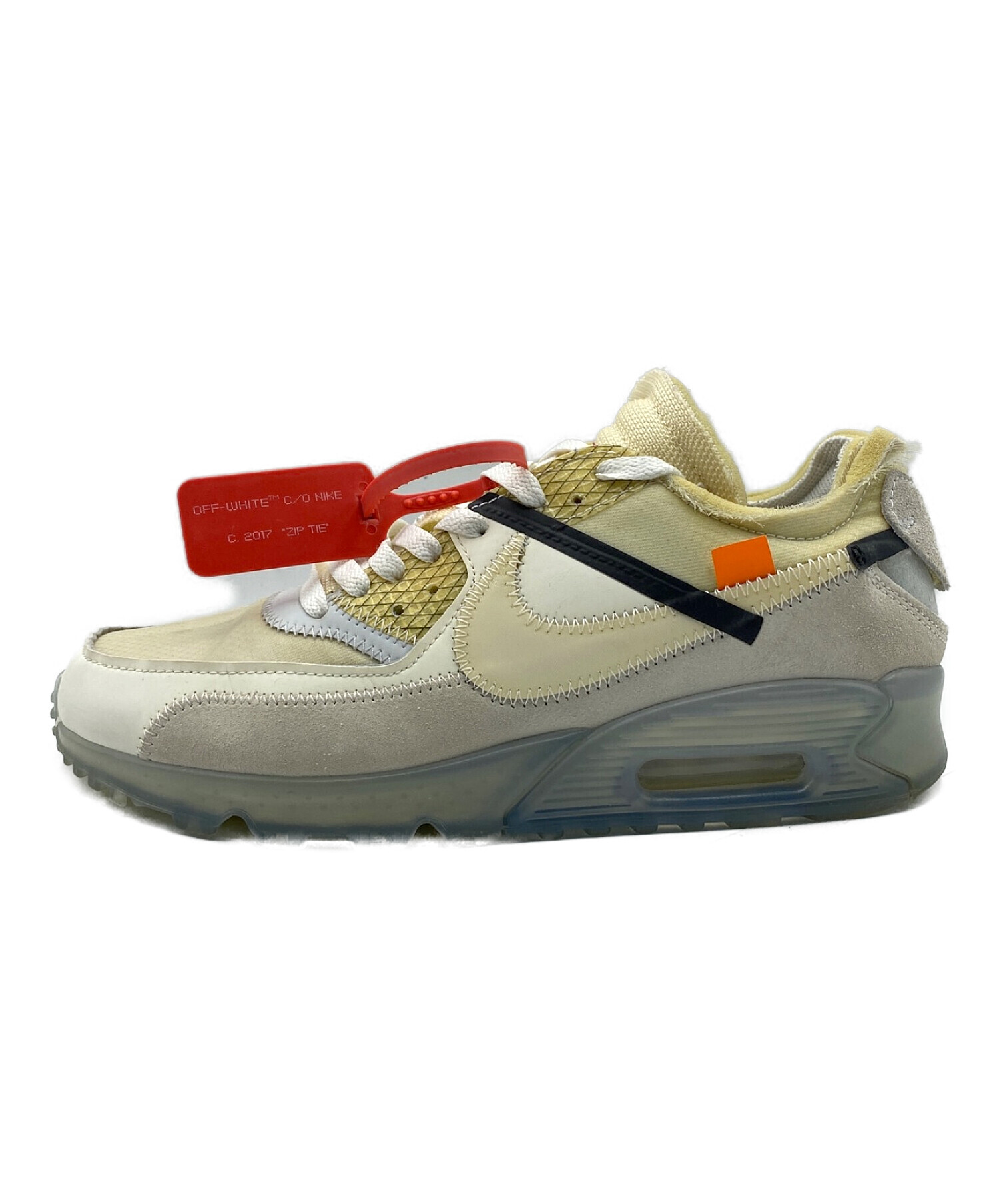 NIKE (ナイキ) OFF-WHITE (オフホワイト) THE TEN AIR MAX 90 ホワイト サイズ:26cm (US 8)