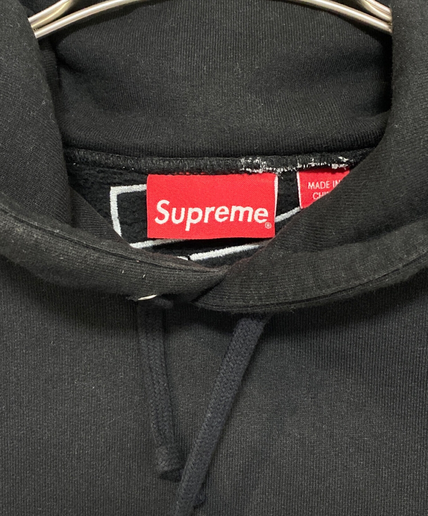 中古・古着通販】SUPREME (シュプリーム) SATIN APPLIQUE HOODED