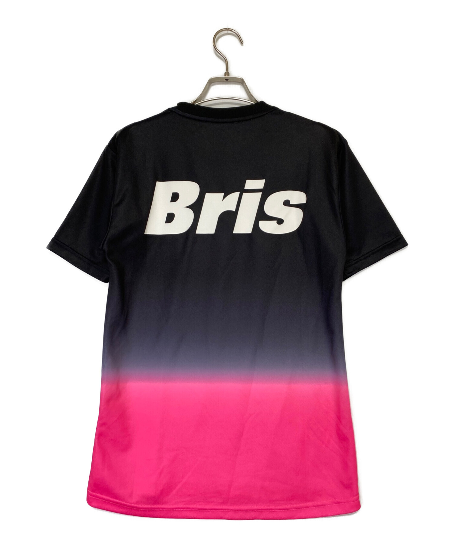 F.C.R.B. (エフシーアールビー) S/S GRADATION PRE MATCH TOP ブラック×ピンク サイズ:S