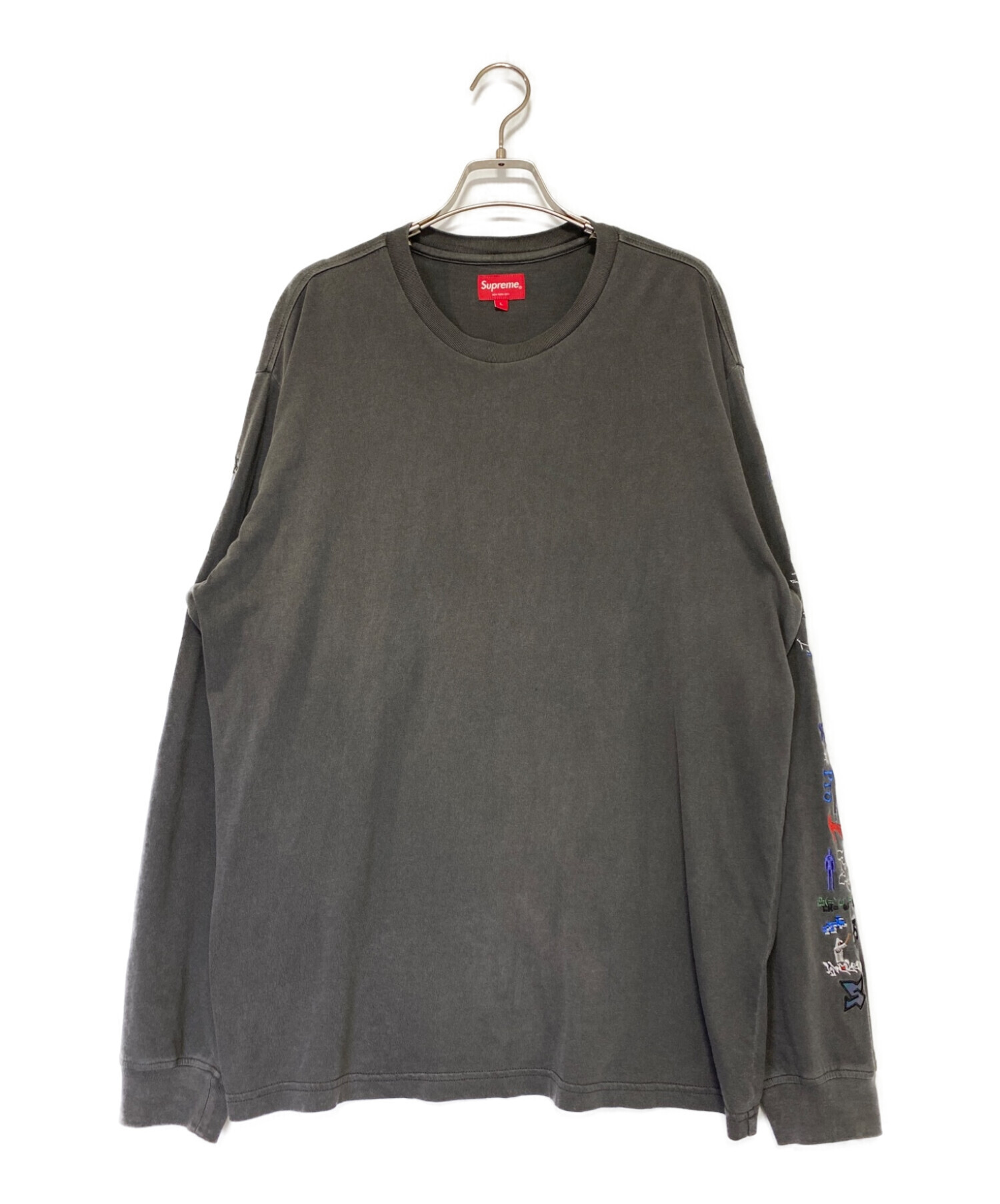 中古・古着通販】Supreme (シュプリーム) AOI Icons L/S Top グレー