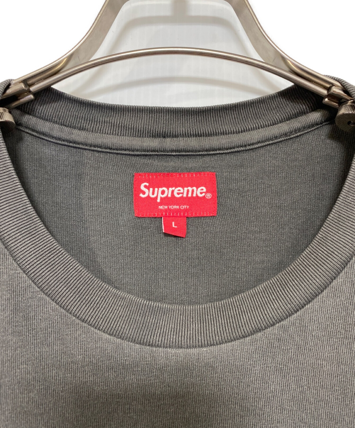 Supreme (シュプリーム) AOI Icons L/S Top グレー サイズ:L