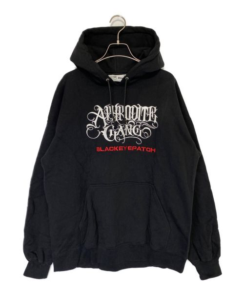 【中古・古着通販】BlackEyePatch (ブラックアイパッチ) APHRODITE GANG (アフロディーテギャング) HOLDINGS  HOODIE ブラック サイズ:XL｜ブランド・古着通販 トレファク公式【TREFAC FASHION】スマホサイト