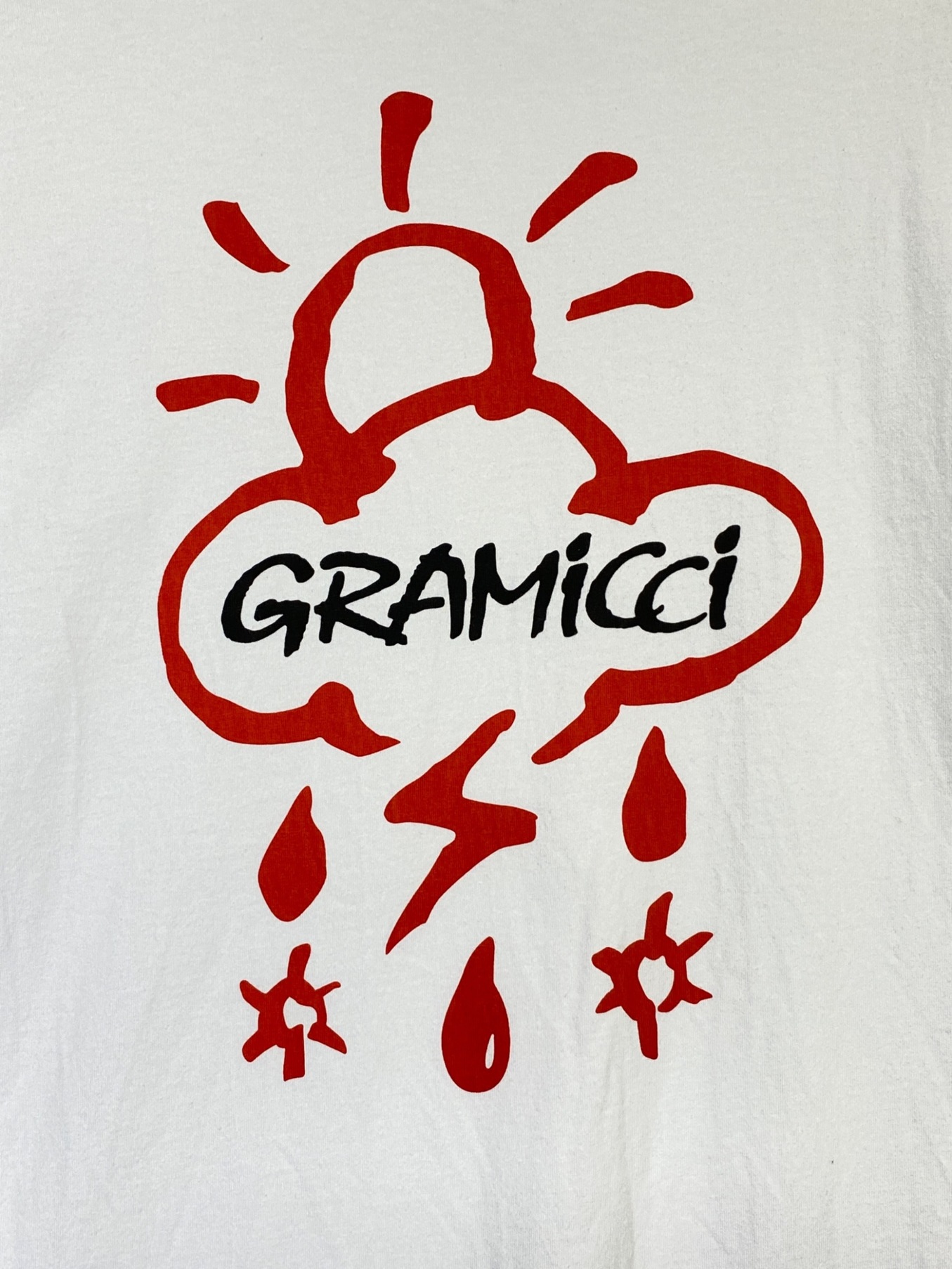 ALWAYTH (オールウェイズ) GRAMICCI (グラミチ) ORIGINAL GRAPHIC TEE ホワイト サイズ:L