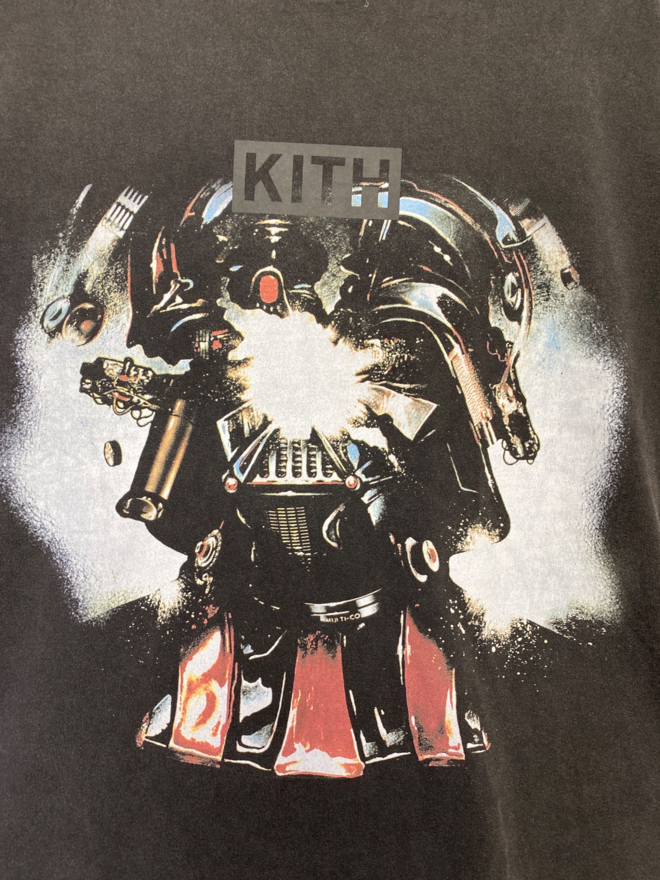 KITH (キス) STAR WARS (スターウォーズ) Darth Vader Vintage Tee ブラック サイズ:S