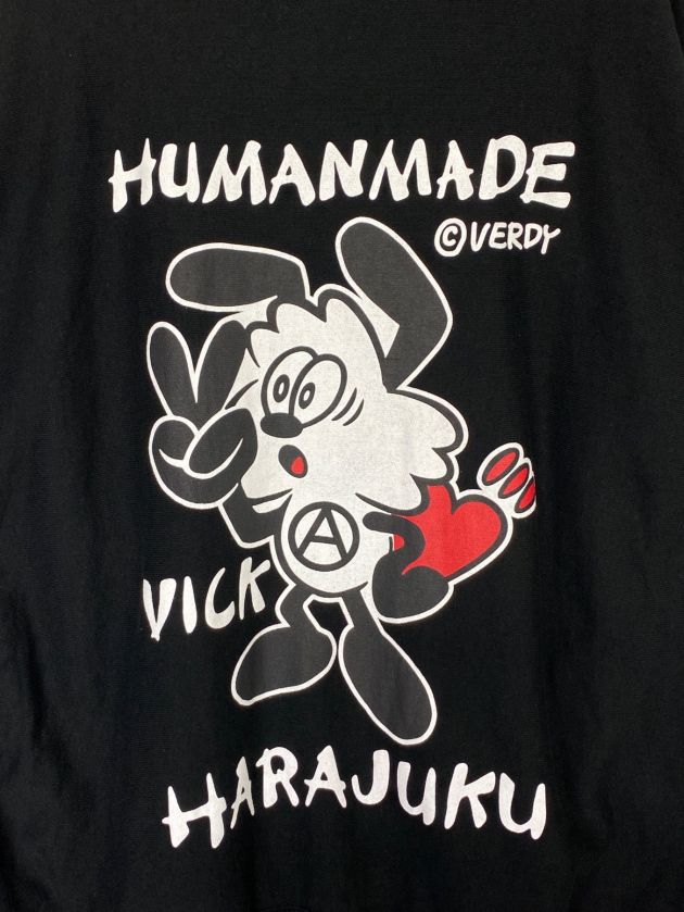 中古・古着通販】HUMAN MADE (ヒューマンメイド) VERDY “VICK” (ベルディ― ヴィック) VICK PIZZA HOODIE  ブラック サイズ:XL｜ブランド・古着通販 トレファク公式【TREFAC FASHION】スマホサイト