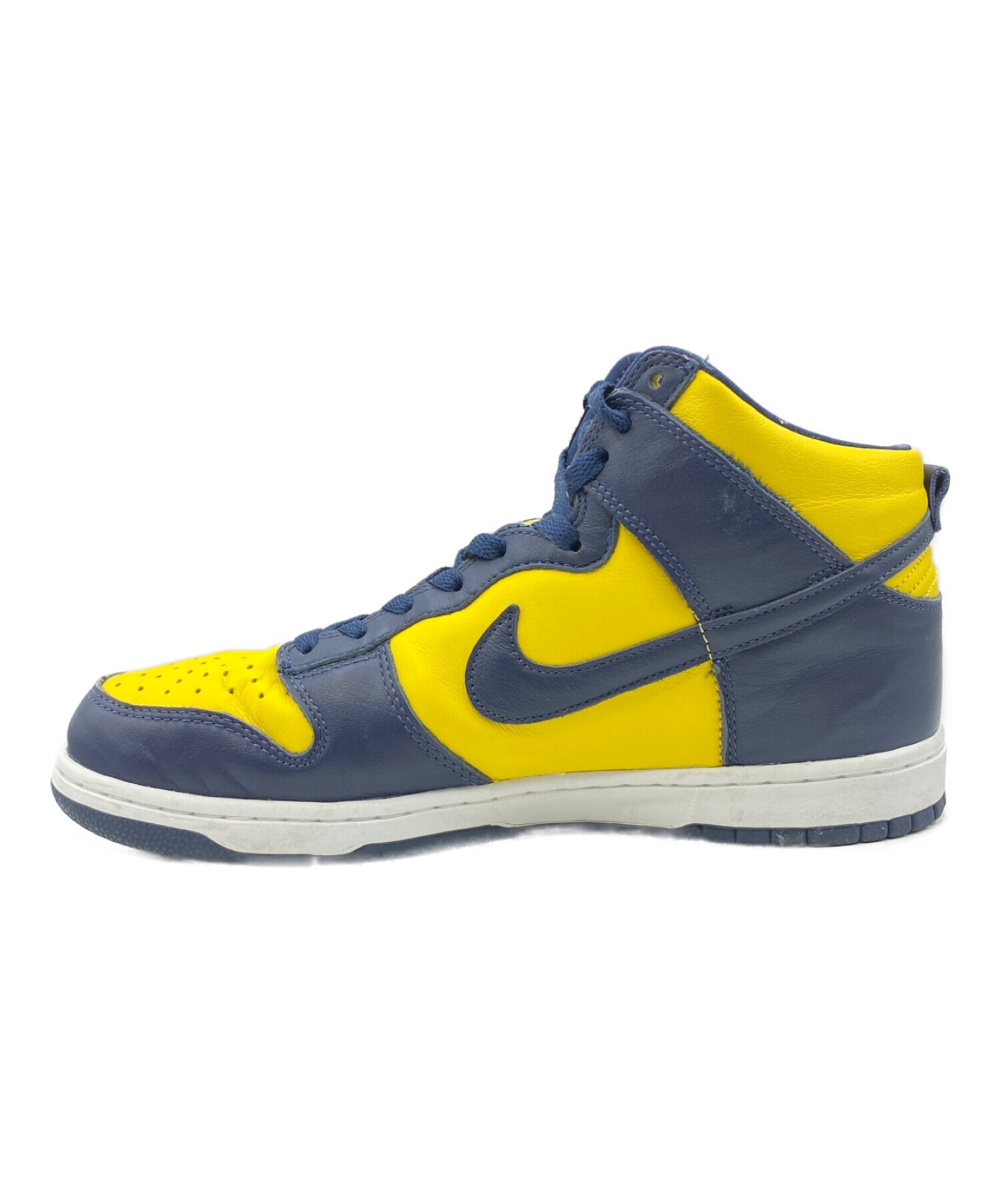 中古・古着通販】NIKE (ナイキ) DUNK HI MICHIGAN ネイビー×イエロー ...