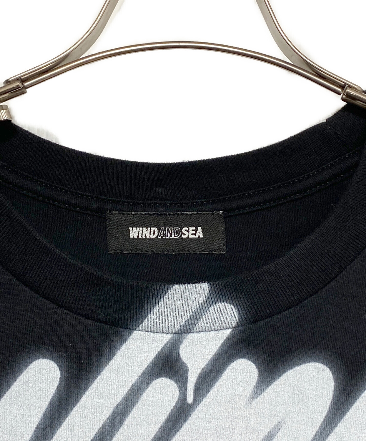 WIND AND SEA (ウィンダンシー) IT'S A LIVING (イッツ ア リビング) Its a Living Tee ブラック  サイズ:XL