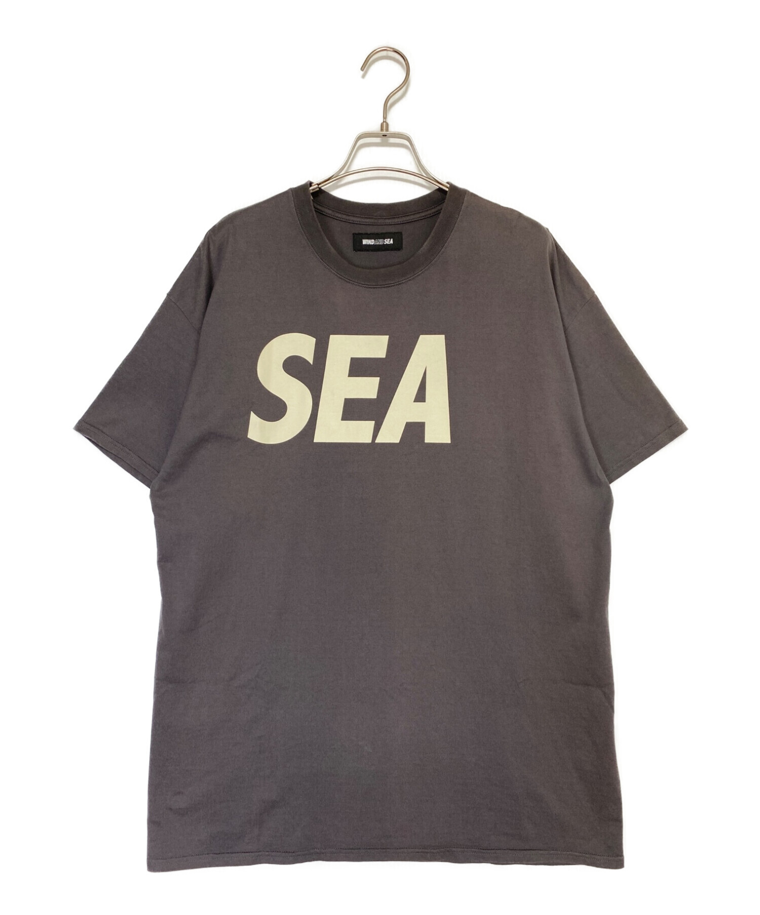 WINDANDSEA ロゴＴ グレーXL - Tシャツ/カットソー(半袖/袖なし)