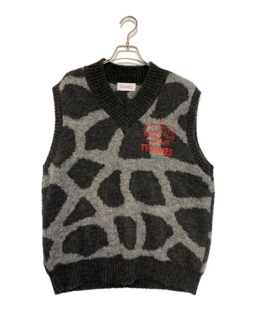 【中古・古着通販】Thames (テムズ) HERBIVORE VEST グレー