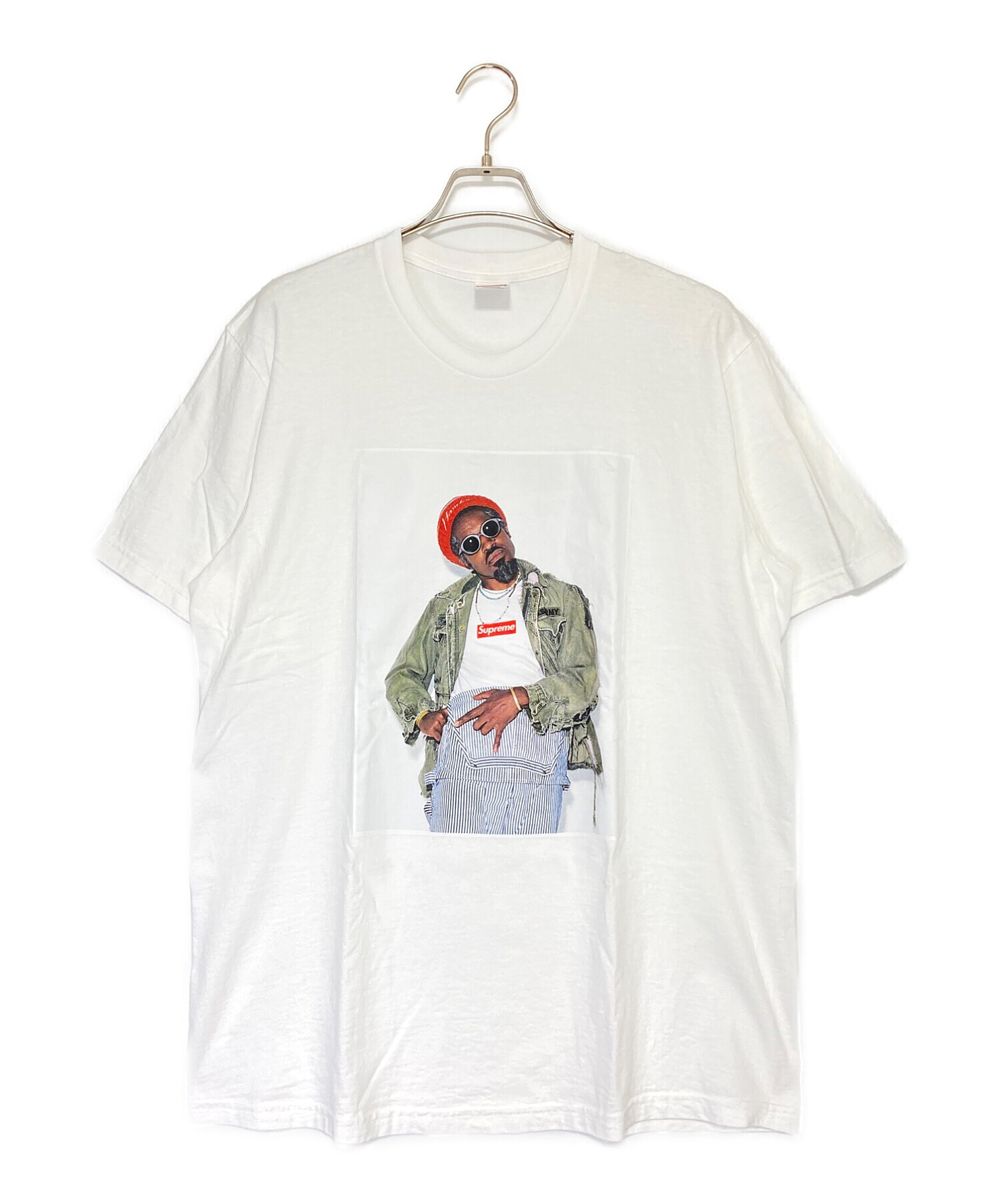 Tシャツ/カットソー(半袖/袖なし)supreme André 3000 Tee White L