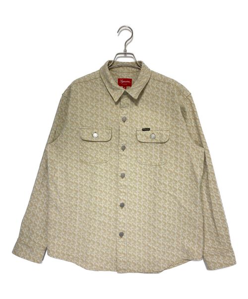 【中古・古着通販】Supreme (シュプリーム) Monogram Denim Shirt