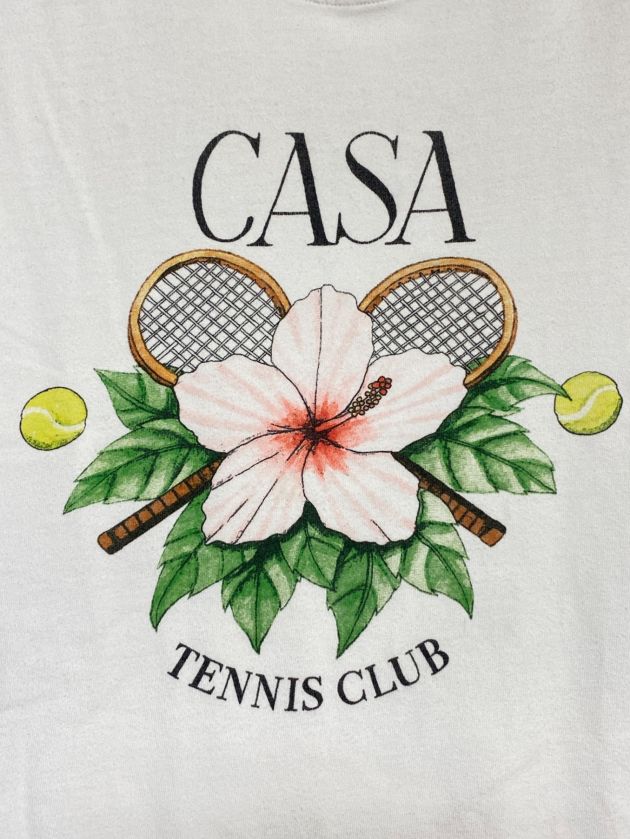 中古・古着通販】CASABLANCA (カサブランカ) Casa Tennis Club Printed
